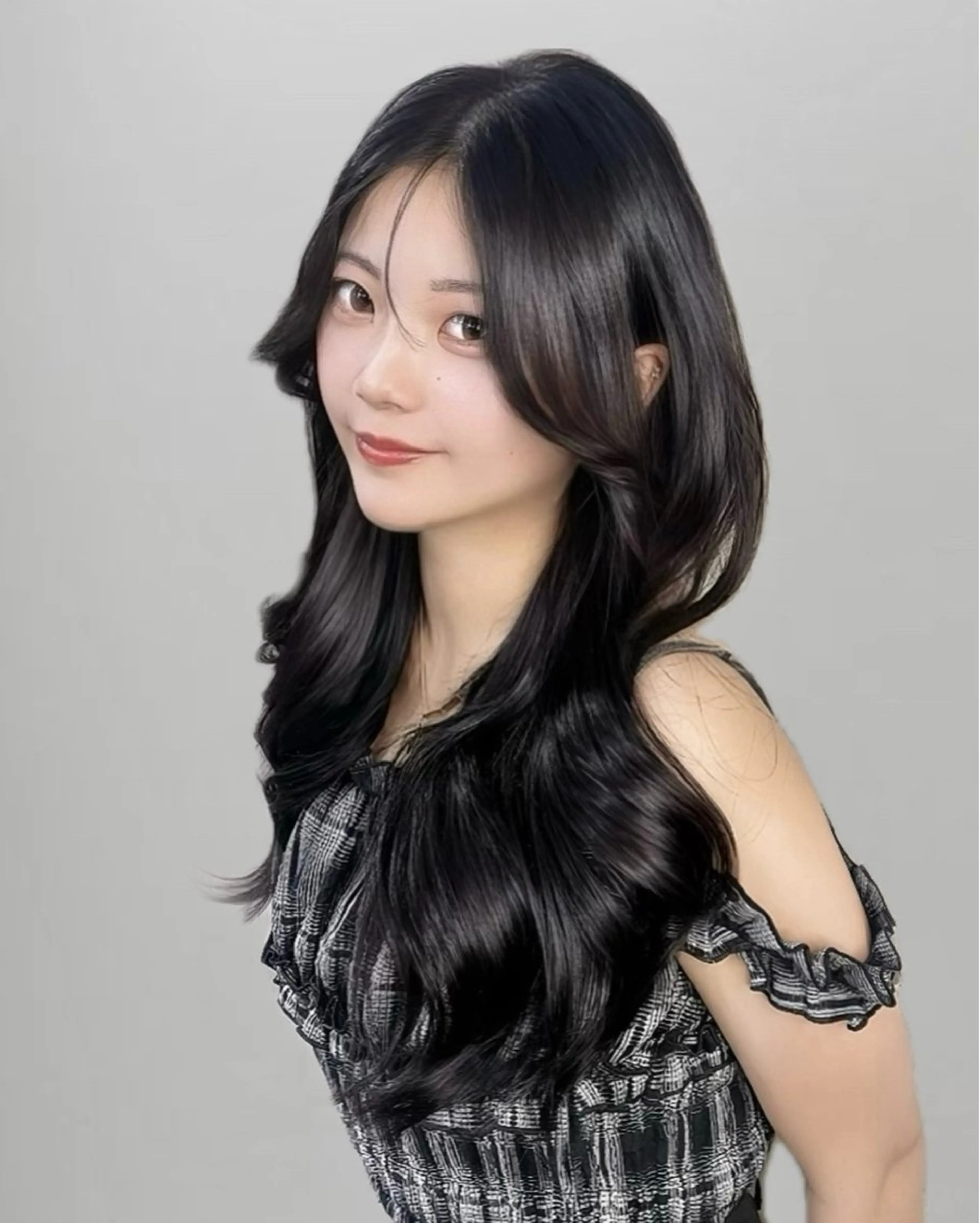 ロング カラー カット ヘアカラー トリートメント MIRAC所属・Ryoichi⛓️ 韓国ヘア/ハイトーンのヘアスタイル