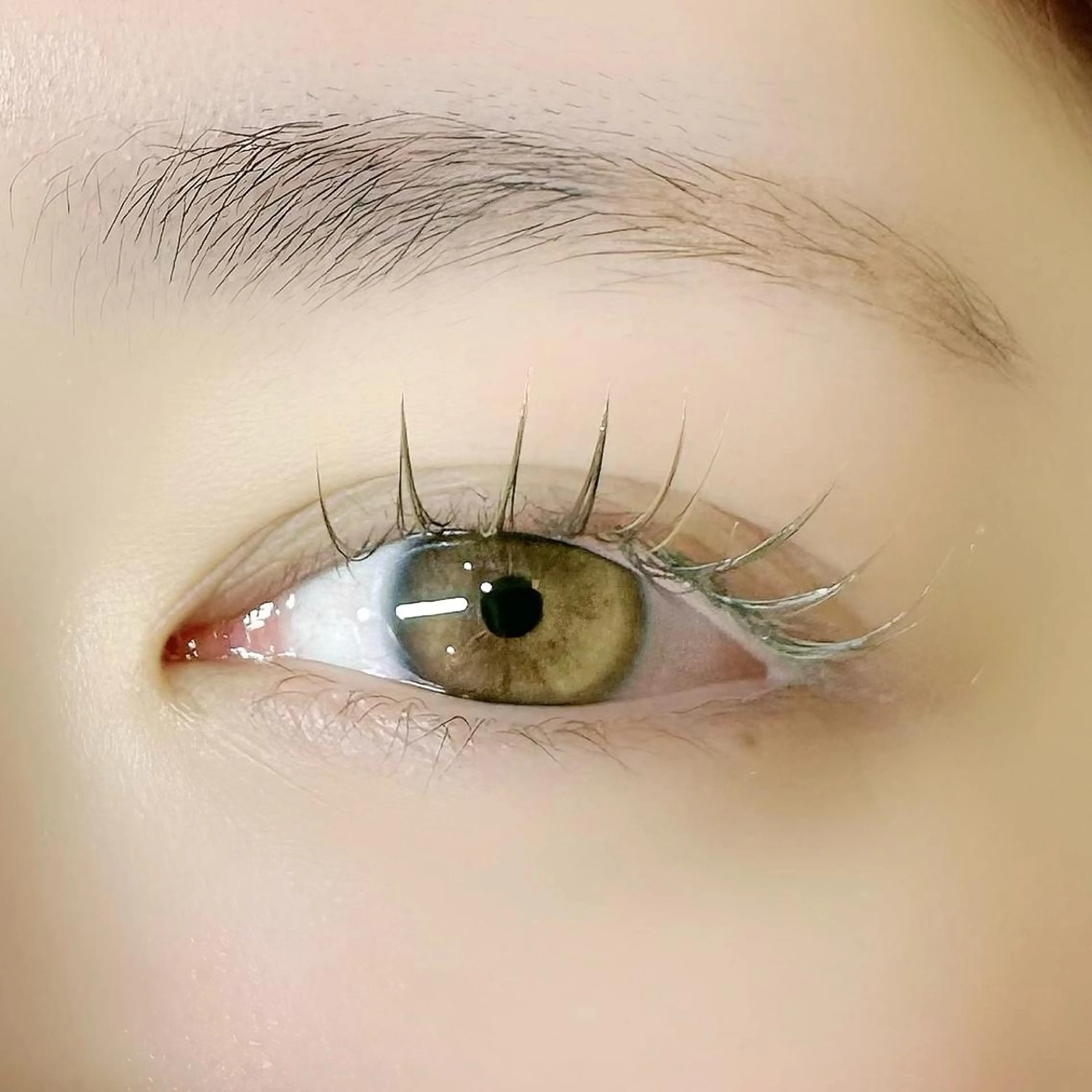 マツエク・マツパ カラーマツエク フラットラッシュ マツエク OPS hair ミクのマツエク・マツパデザイン