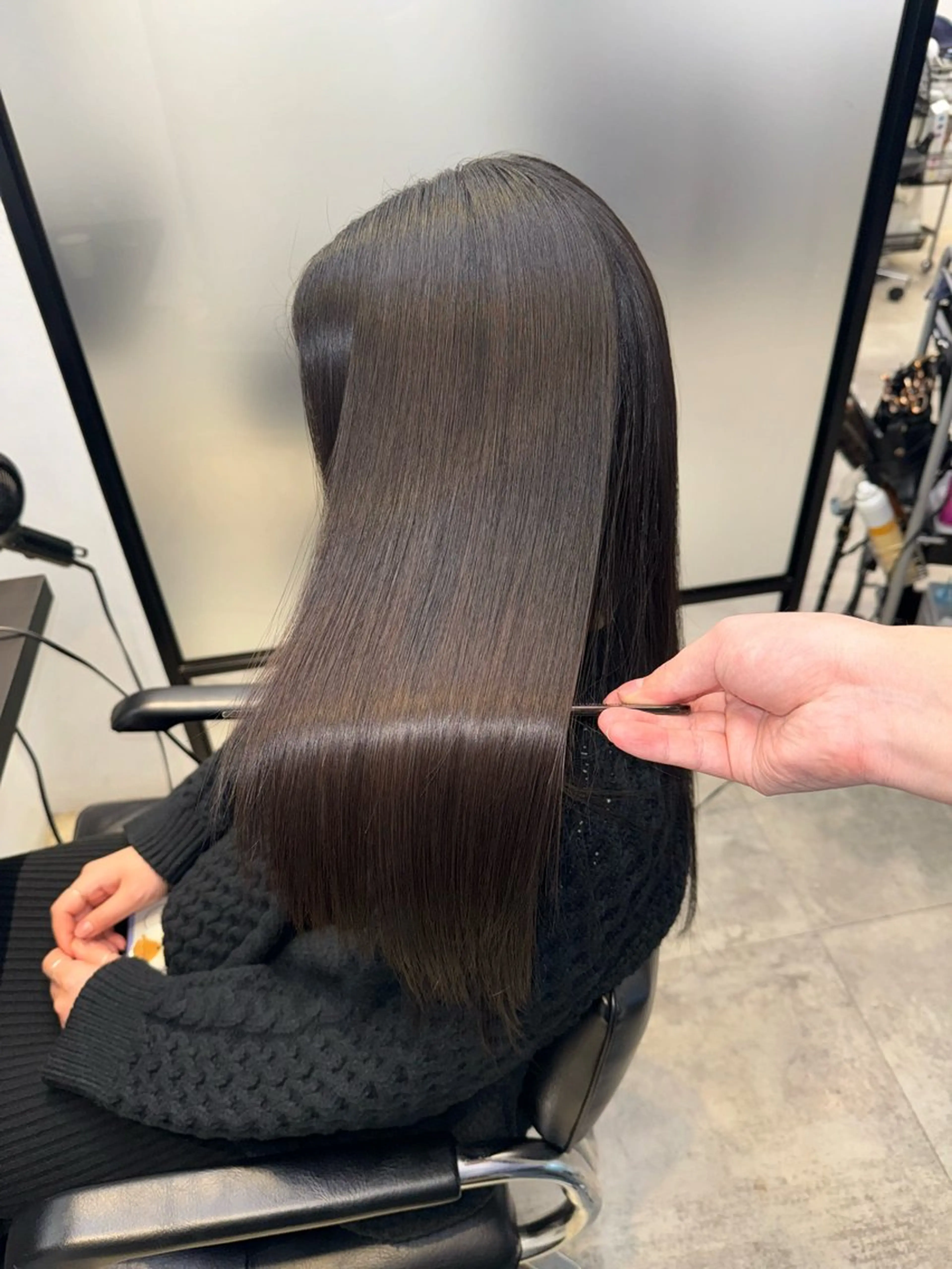 ロング トリートメント ヘアセット 佐藤景流/髪質改善/ 艶髪/メンズのヘアスタイル