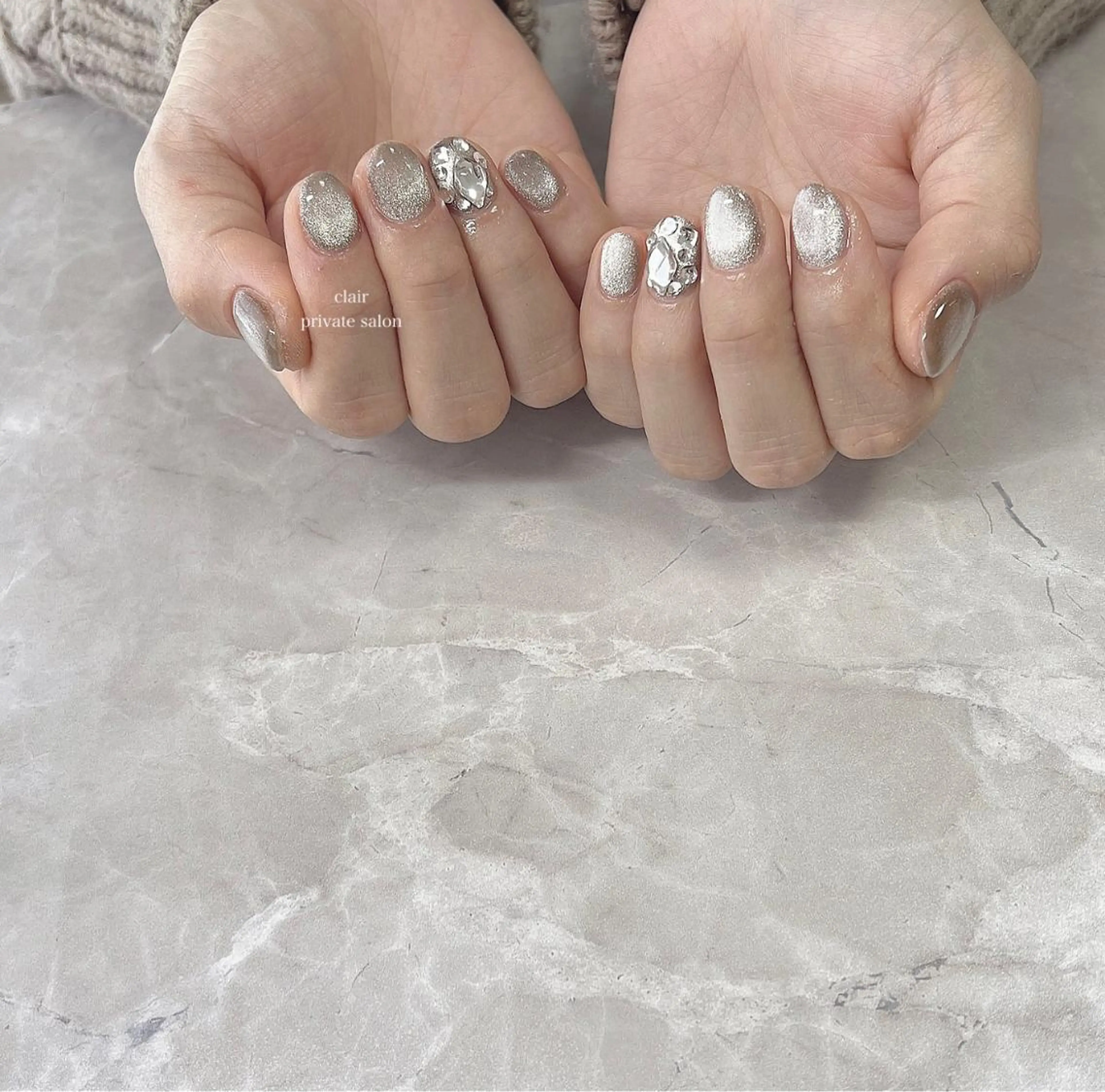 ネイル ハンドネイル ハンドケア nail salon una.のネイルデザイン