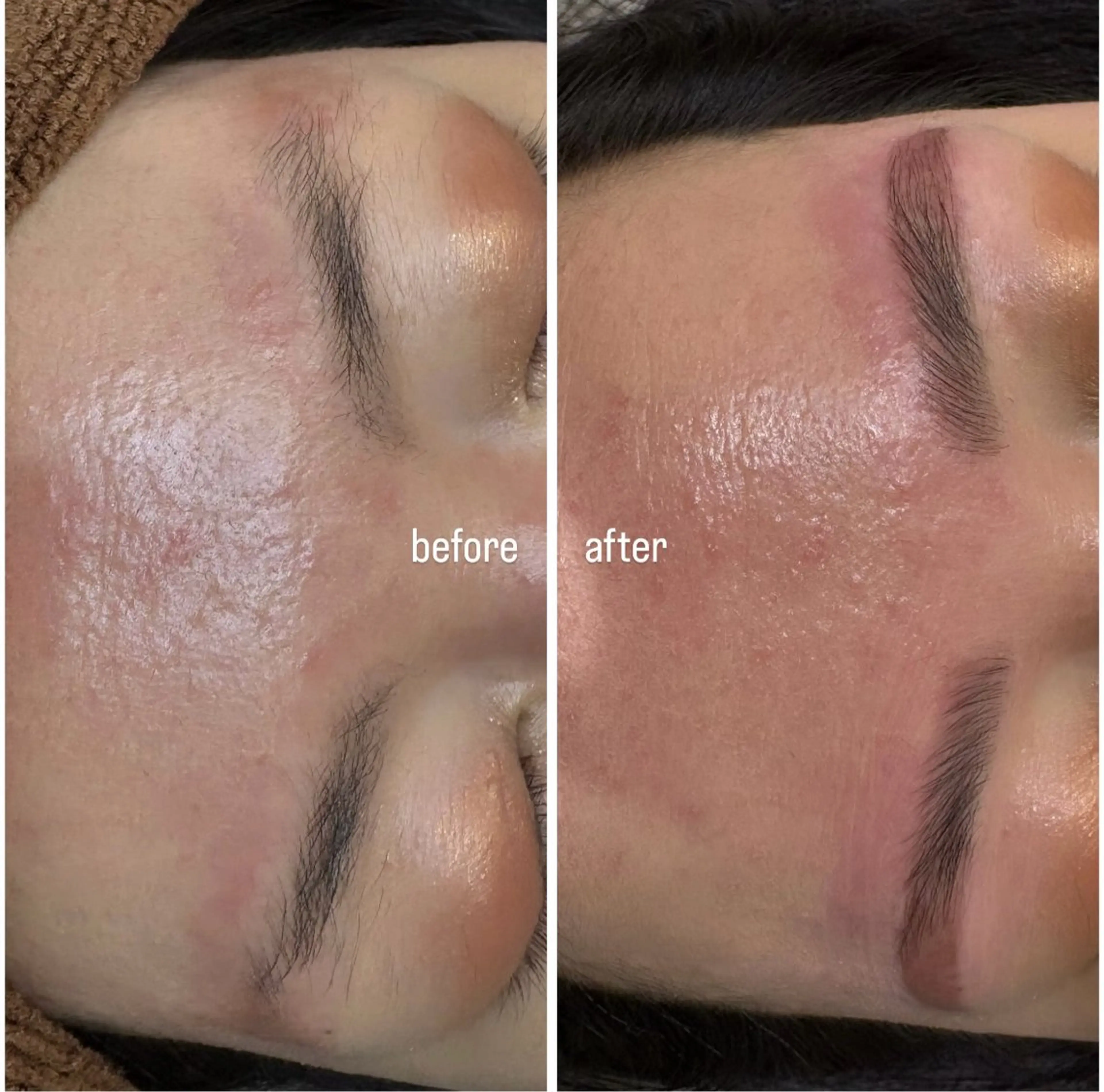 アイブロウ ハリウッドブロウリフト hair bonita所属・川端 神流の眉毛・アイブロウイメージ