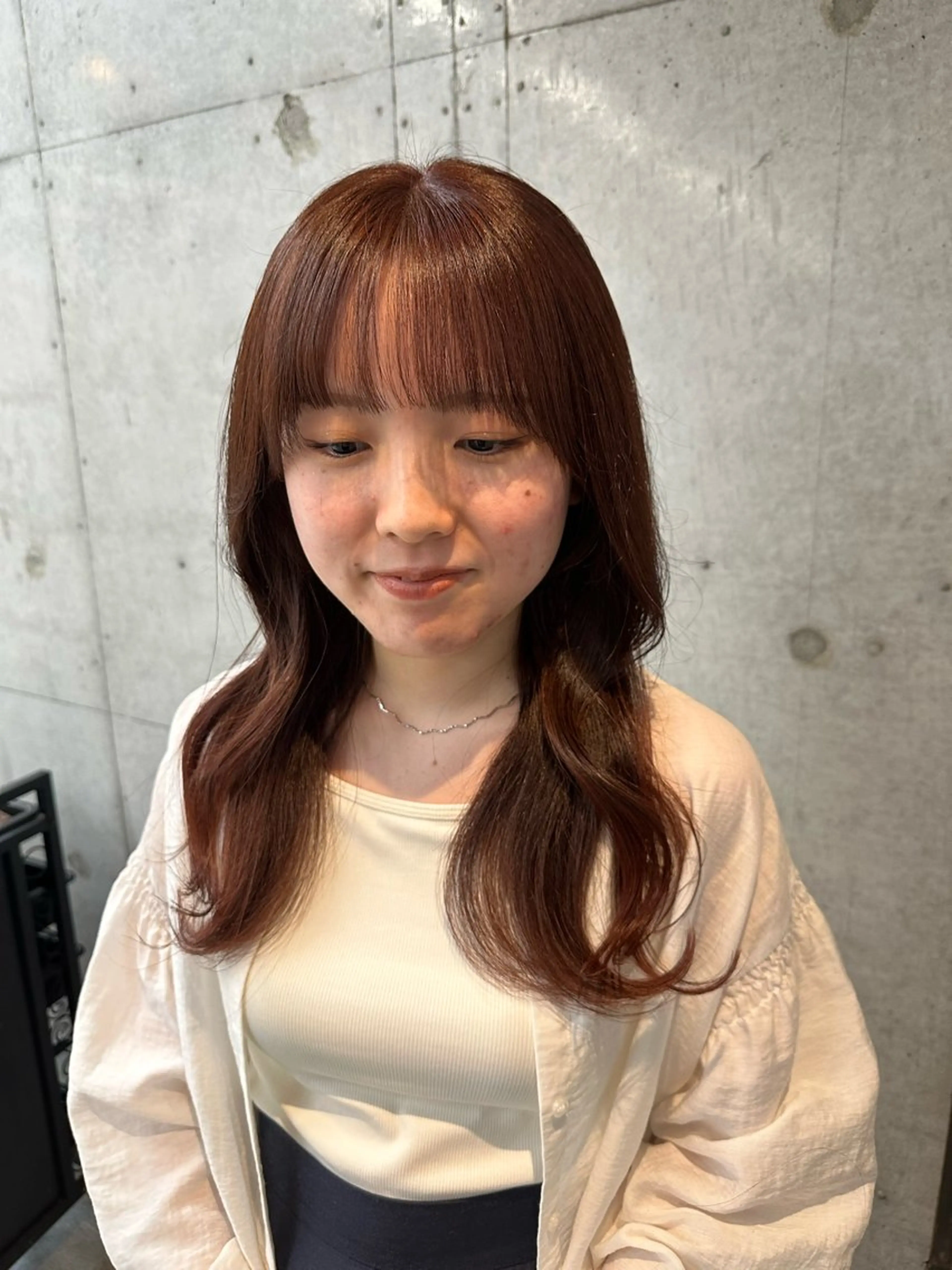 ロング カラー 女性に人気♪ はやしほのかのヘアスタイル