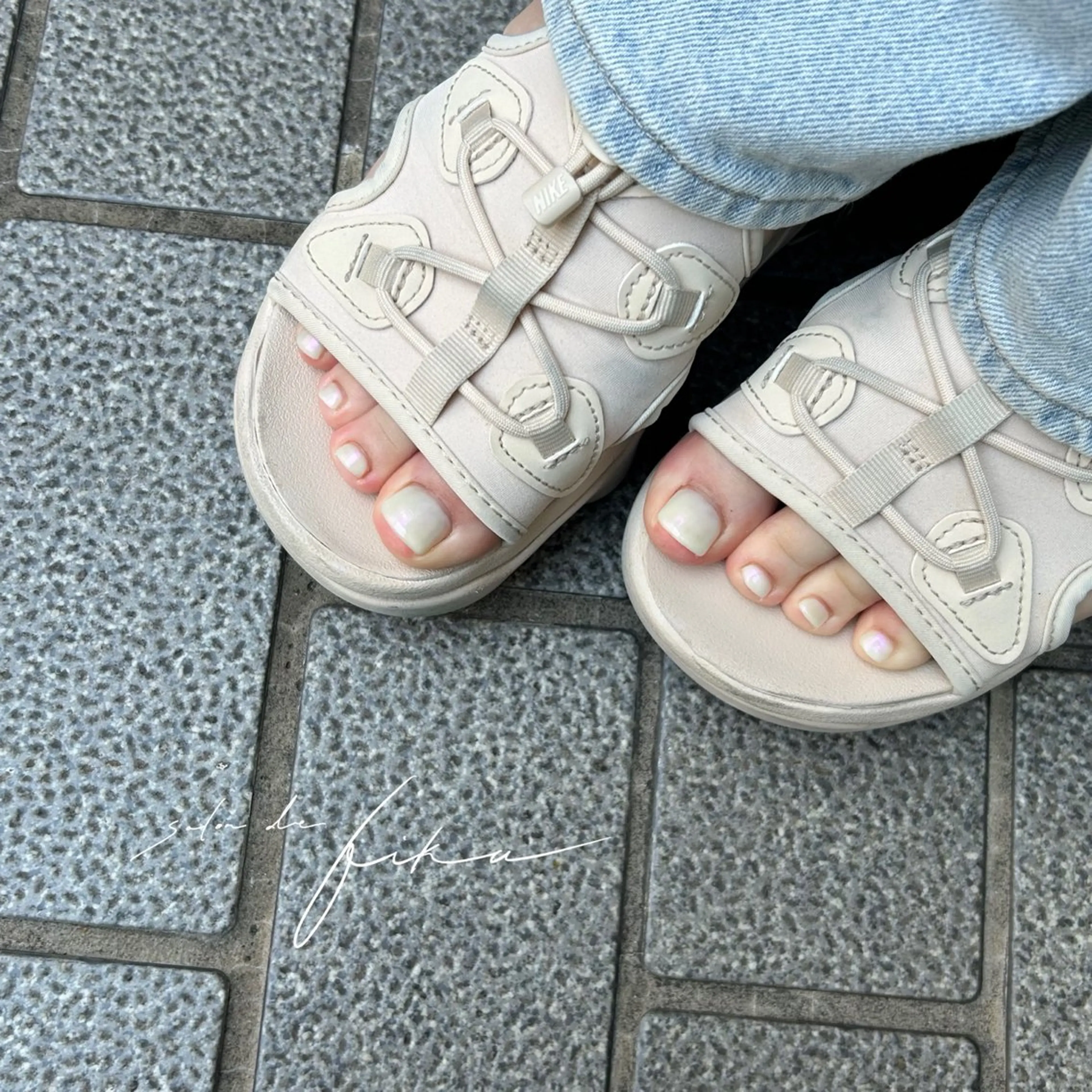 ネイル オーロラネイル Rio 𓍼のネイルデザイン