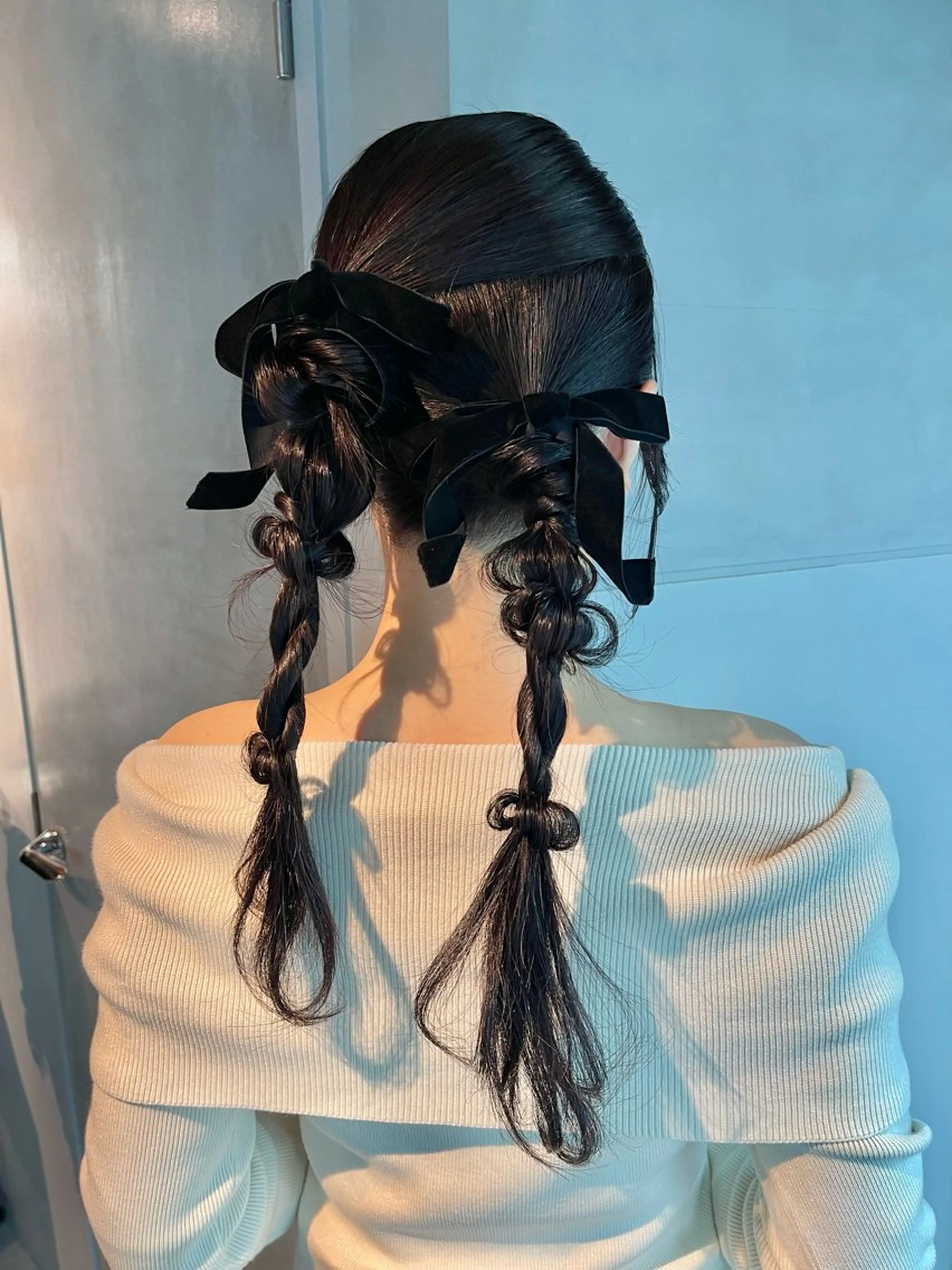 ヘアアレンジ ポニーテール 結婚式・ブライダル 卒業式のヘアスタイル ヘアセット charm《銀座》 ヘアセット/縮毛矯正のヘアスタイル