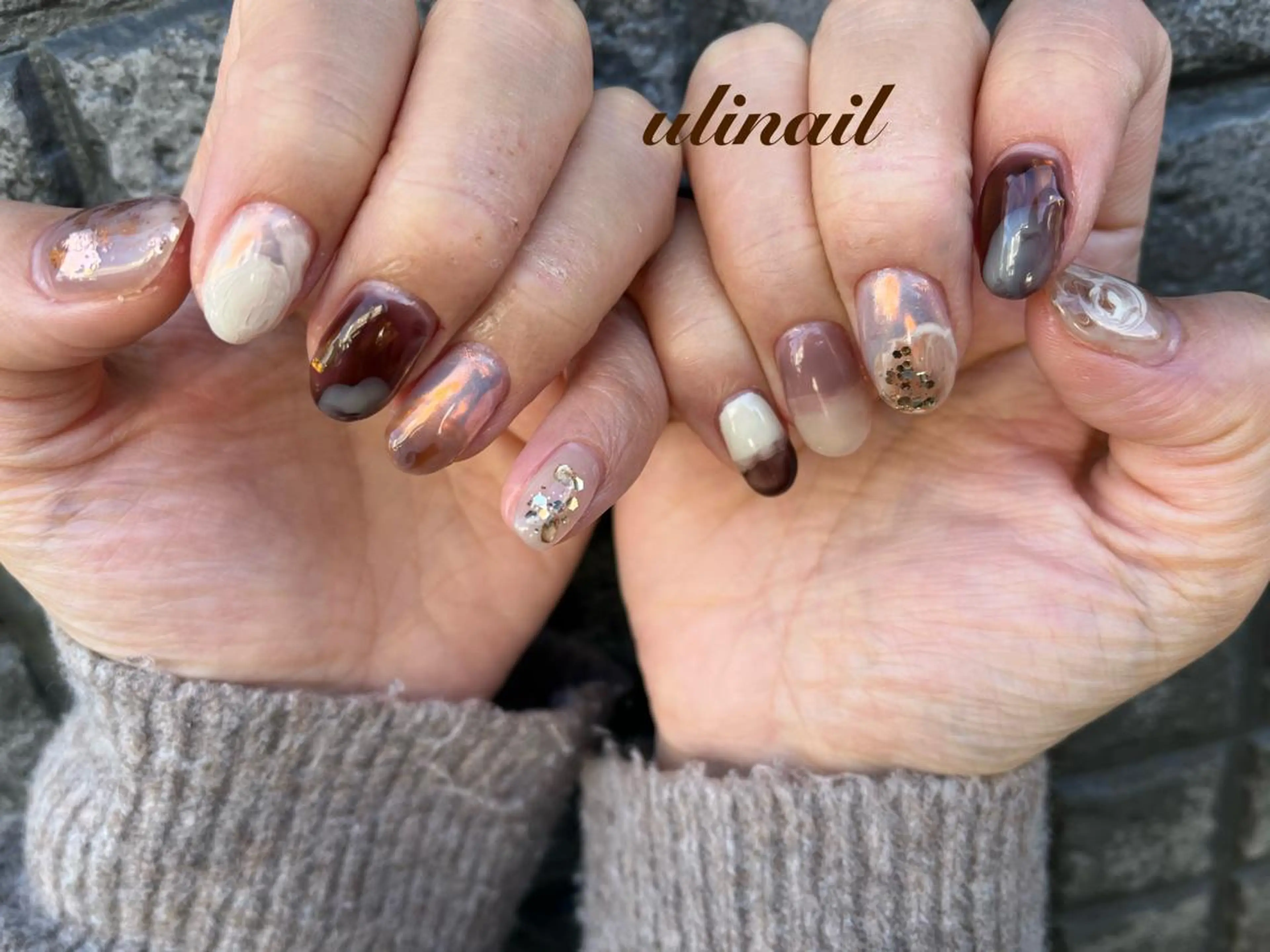 ネイル ハンドネイル ulinail （ウリネイル）のネイルデザイン