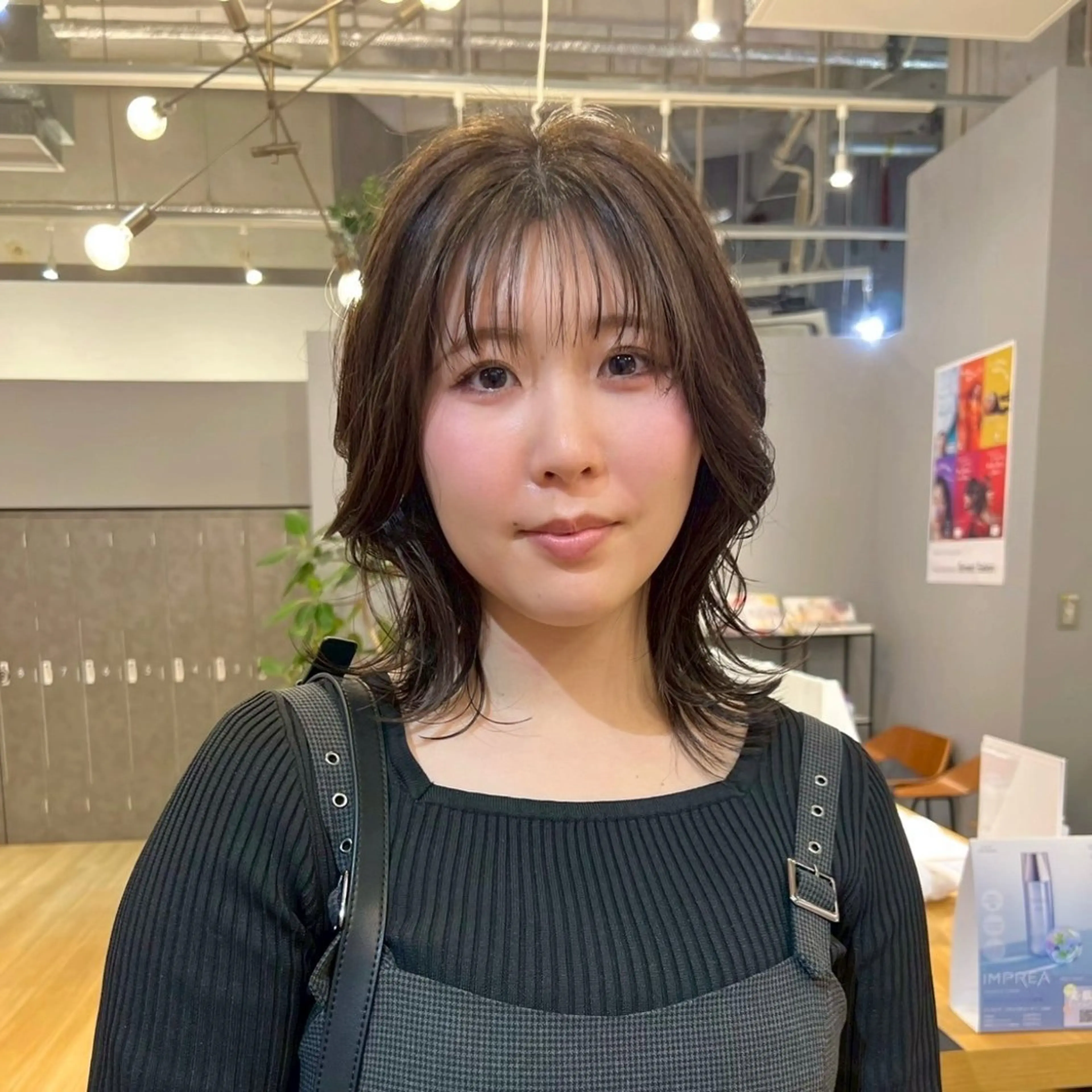 ミディアム 暖色/ボブ/吉岡美音 GIEN NU茶屋町のヘアスタイル