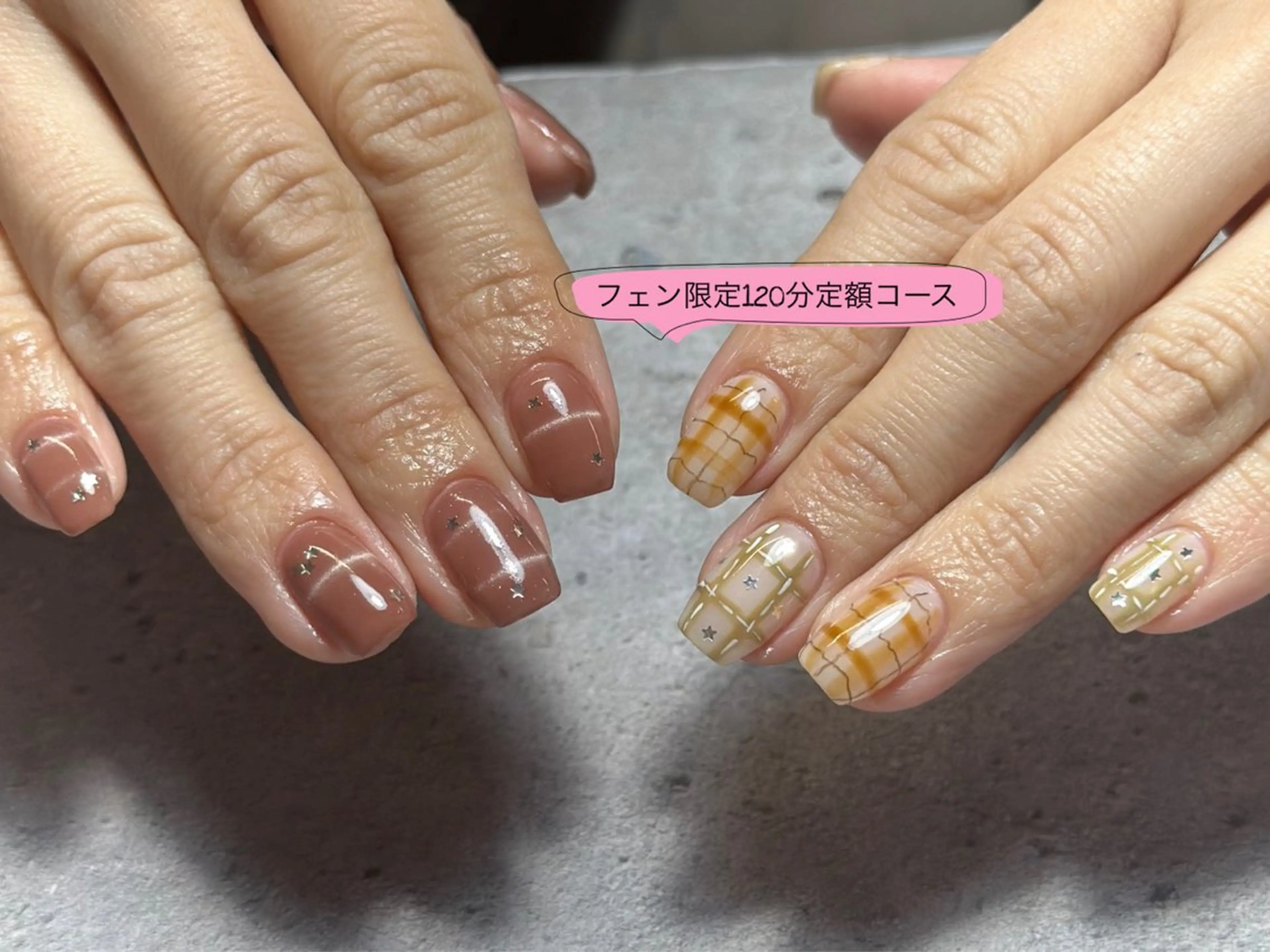 ネイル ハンドネイル 7LOOKS フェンのネイルデザイン