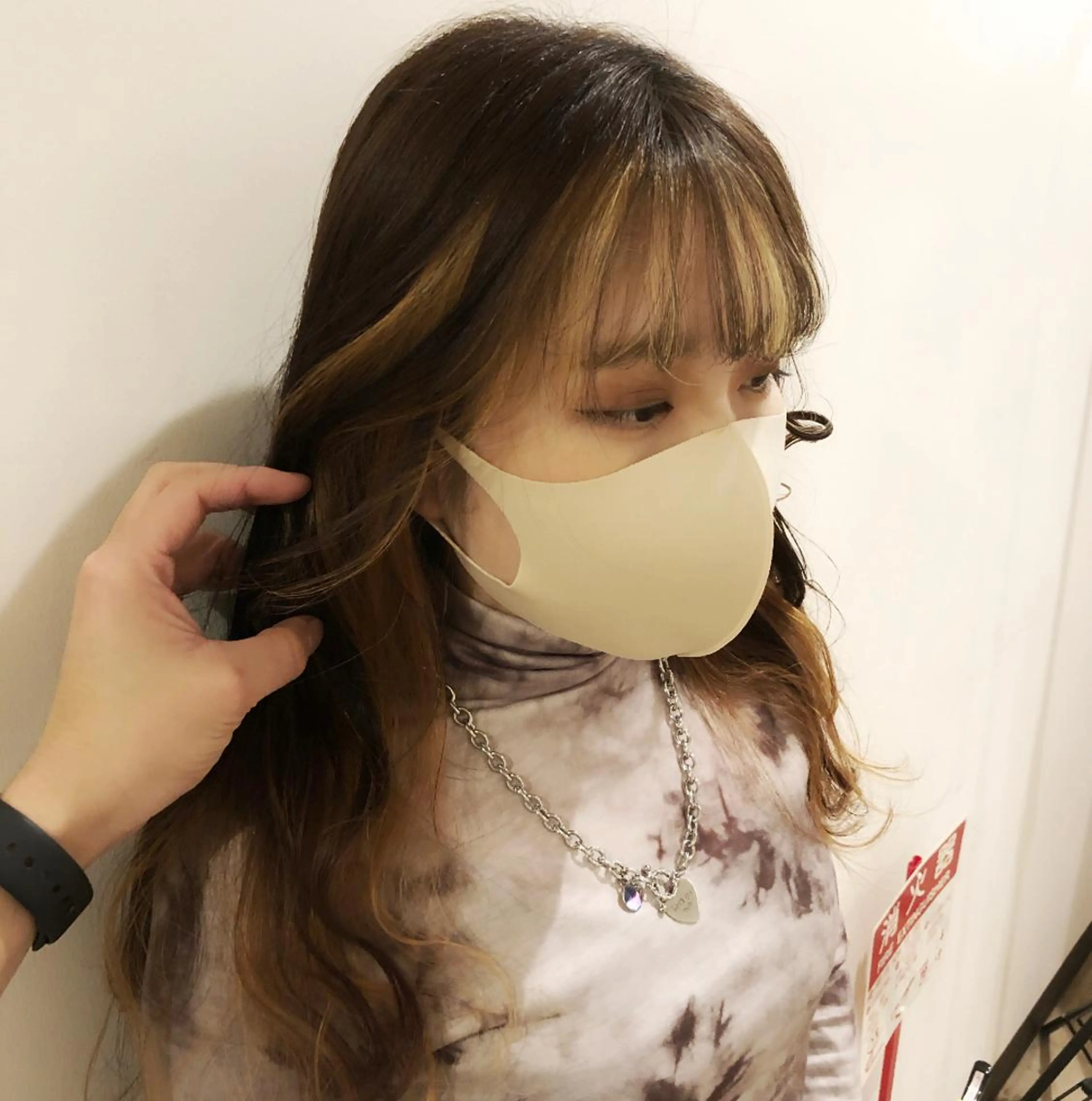 ロング カラー ヘアアレンジ 美容室sand 横浜のヘアスタイル