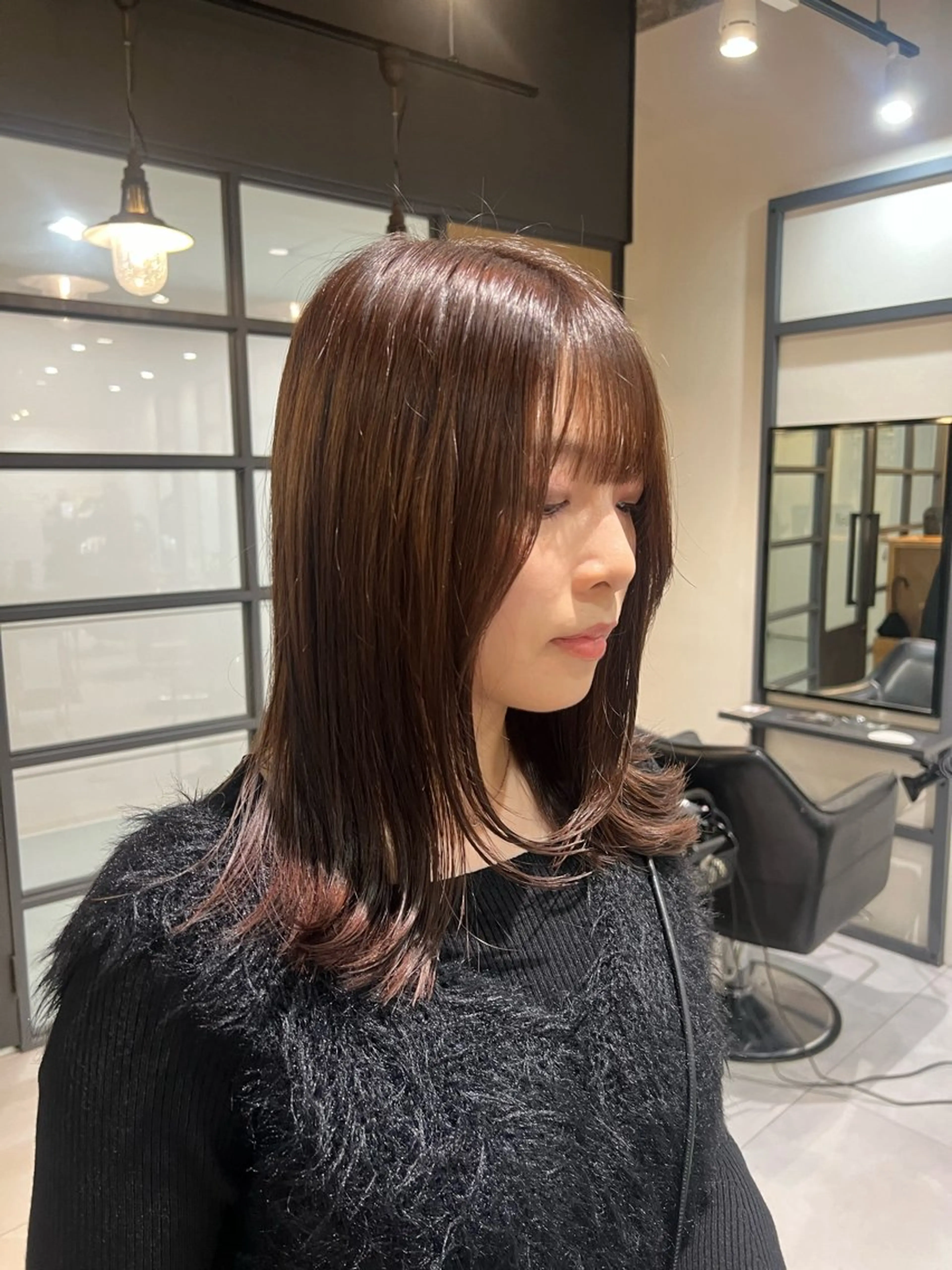 ミディアム Neale. ユメのヘアスタイル