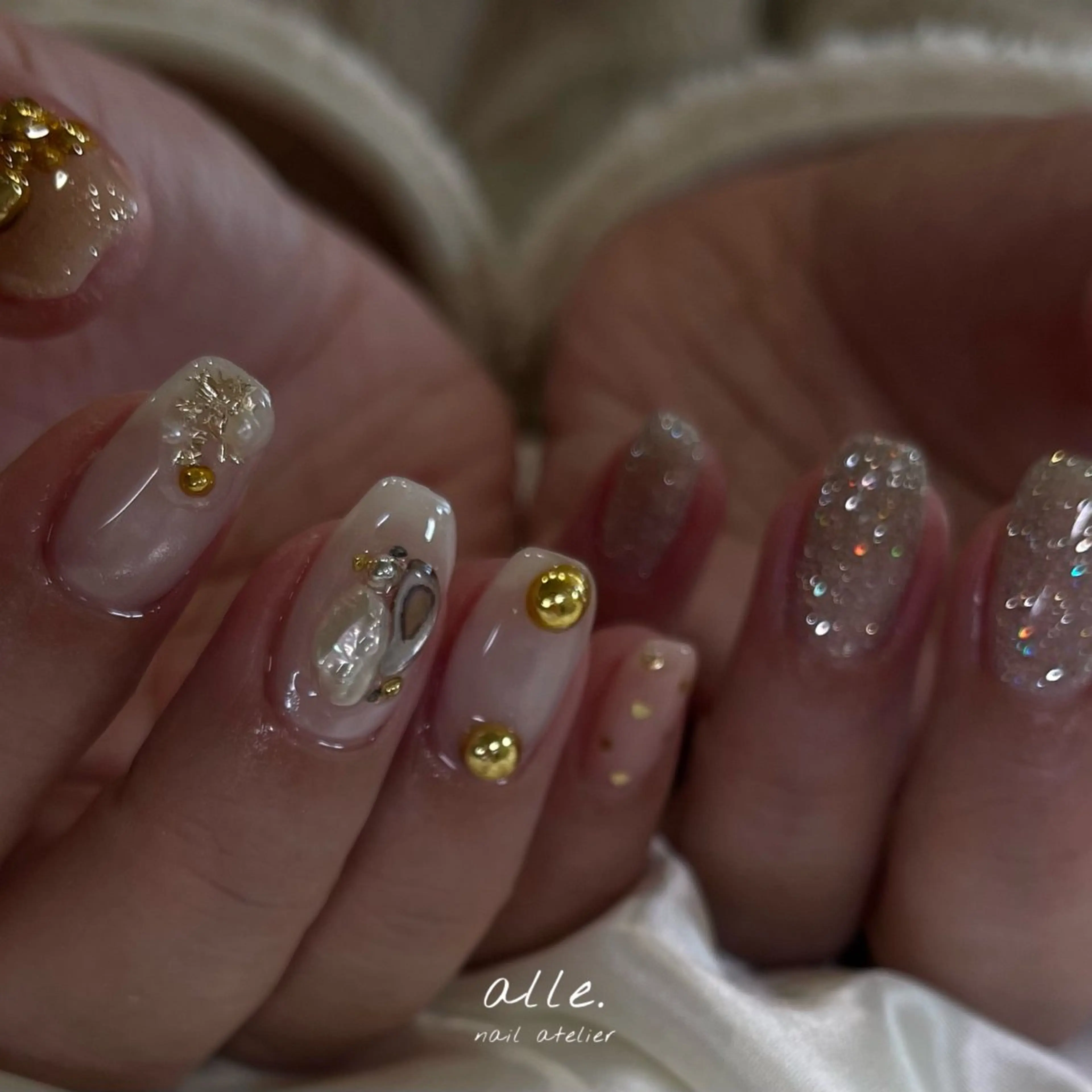 ネイル ハンドネイル atelier alle.のネイルデザイン