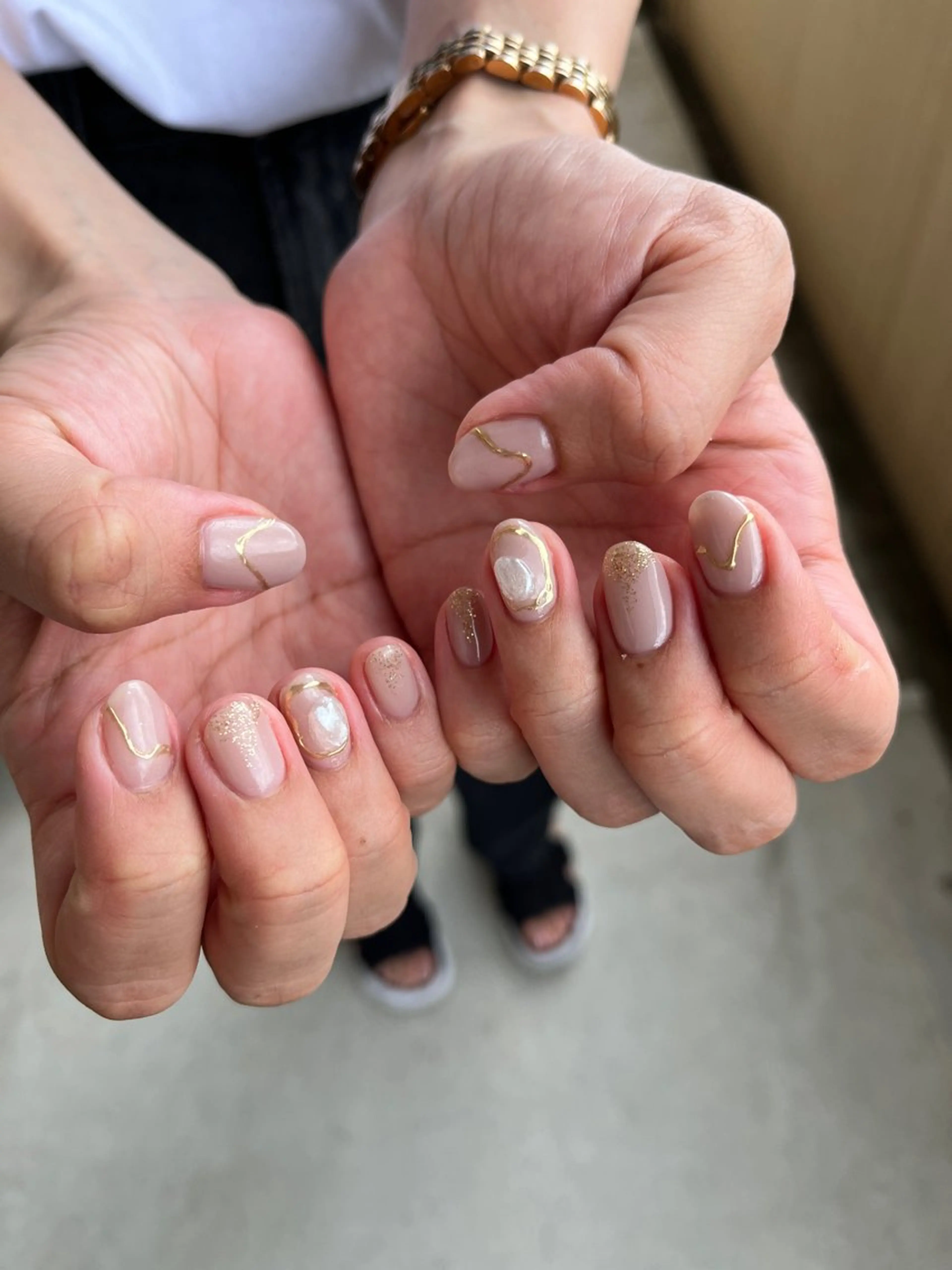 ネイル ゴージャス ハンドネイル nail salon toki.のネイルデザイン