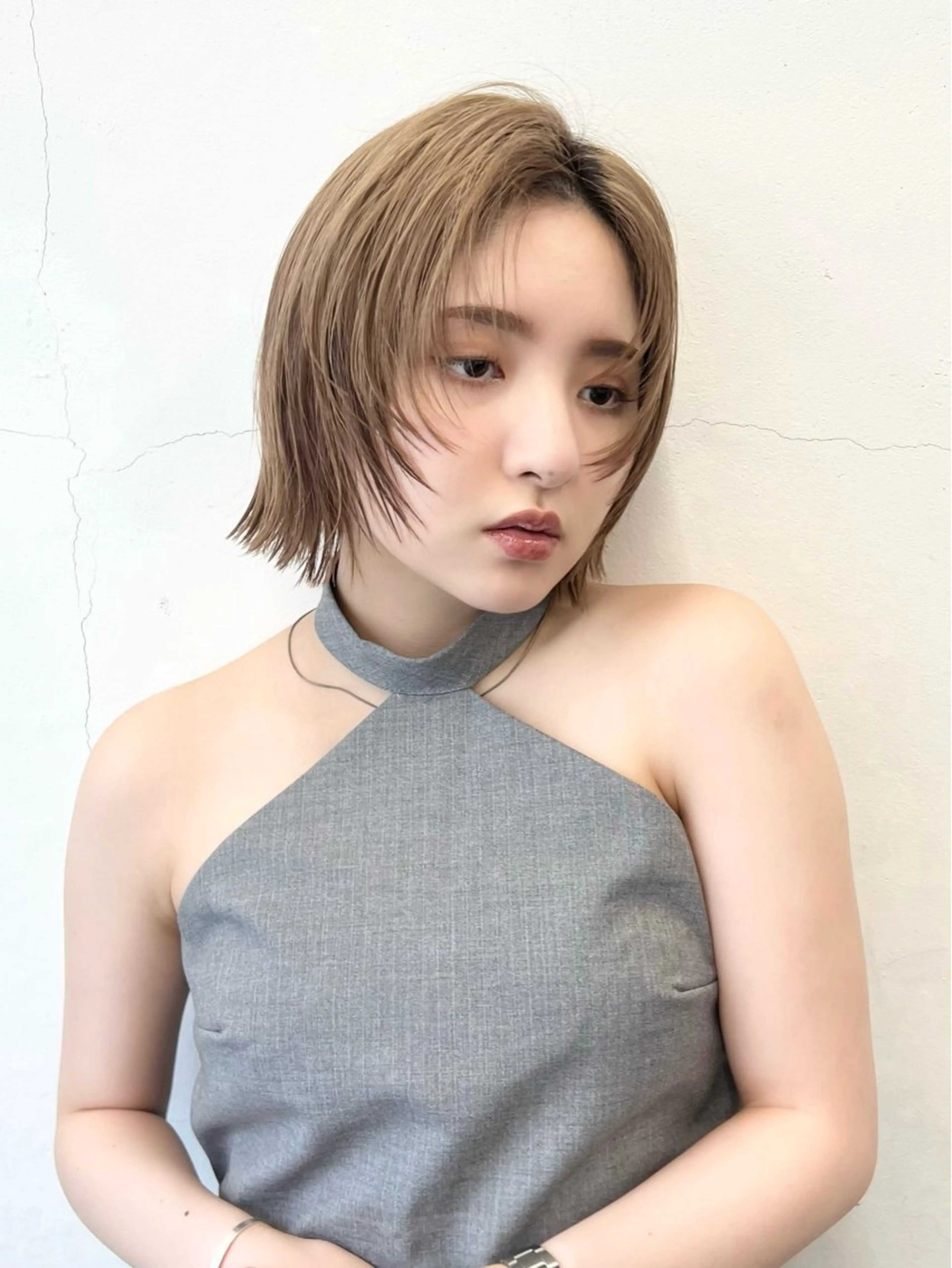 ミディアム カラー カット ヘアカラー トリートメント HARU//原宿🤍 リピート率NO.1のヘアスタイル