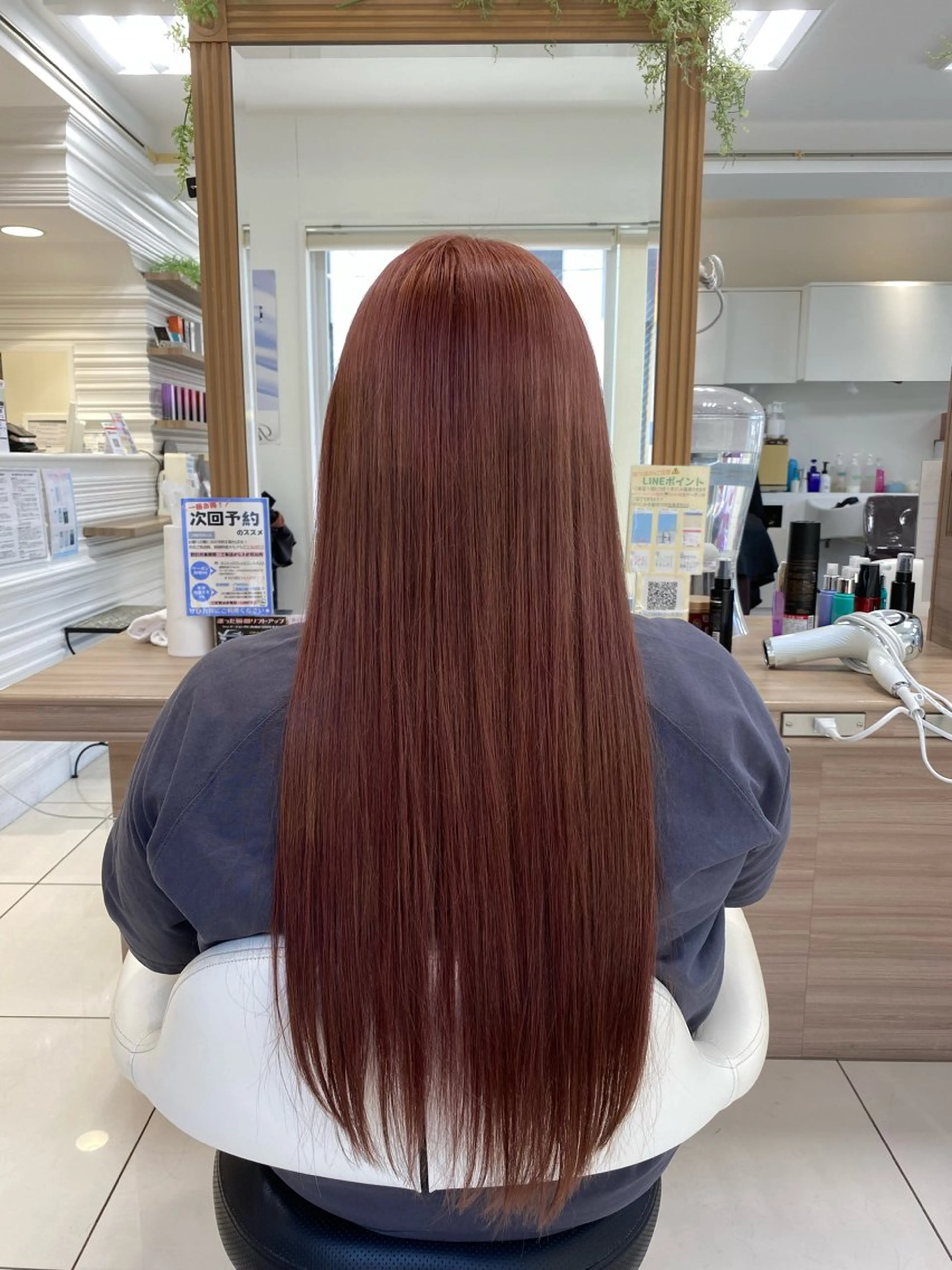 ロング カラー ベージュカラー ピンクカラー ピンクベージュ ヘアカラー トリートメント SONOKA 🦋のヘアスタイル