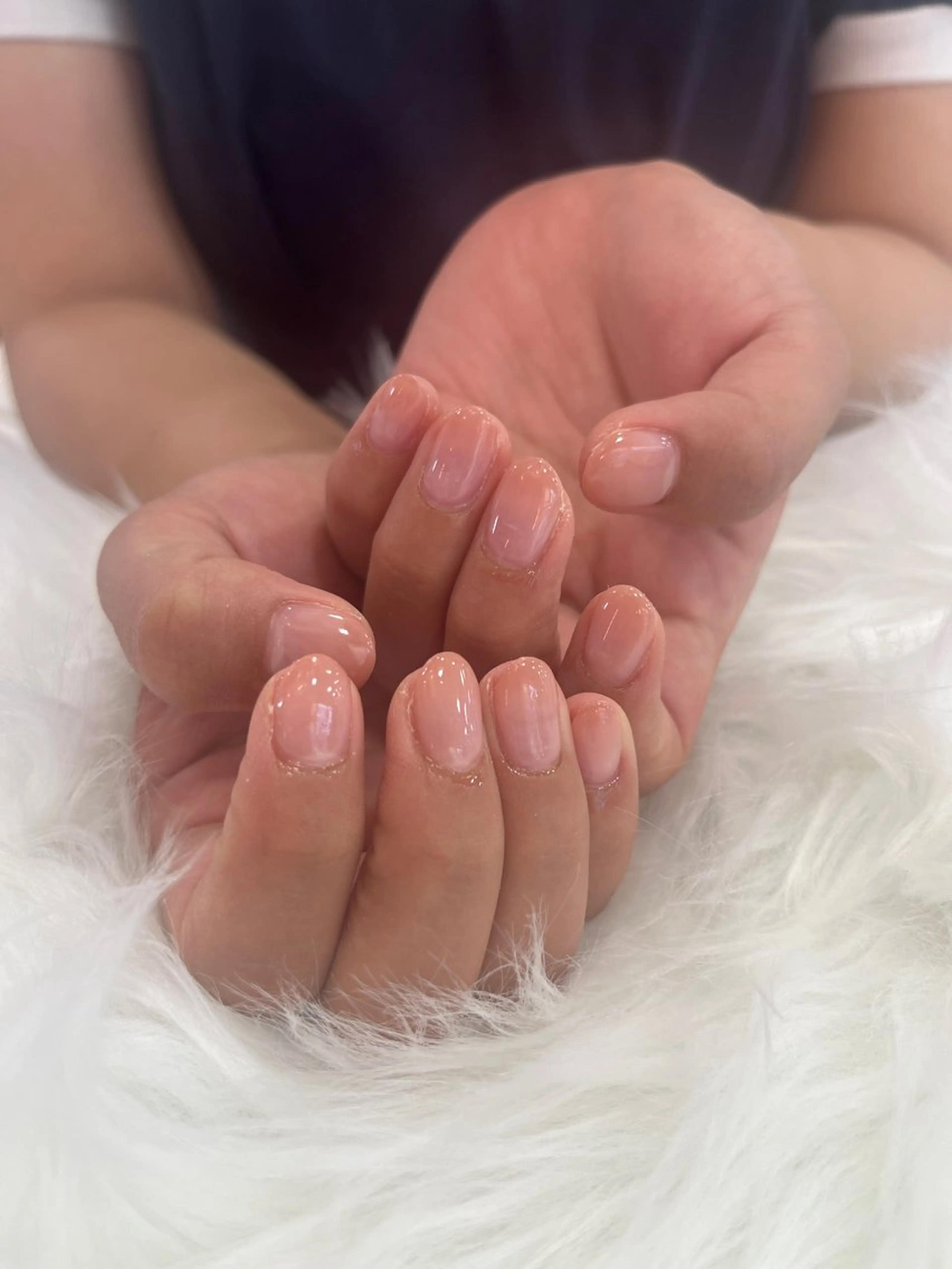 【オフ有】ハンドネイル  カラーグラデーションの写真