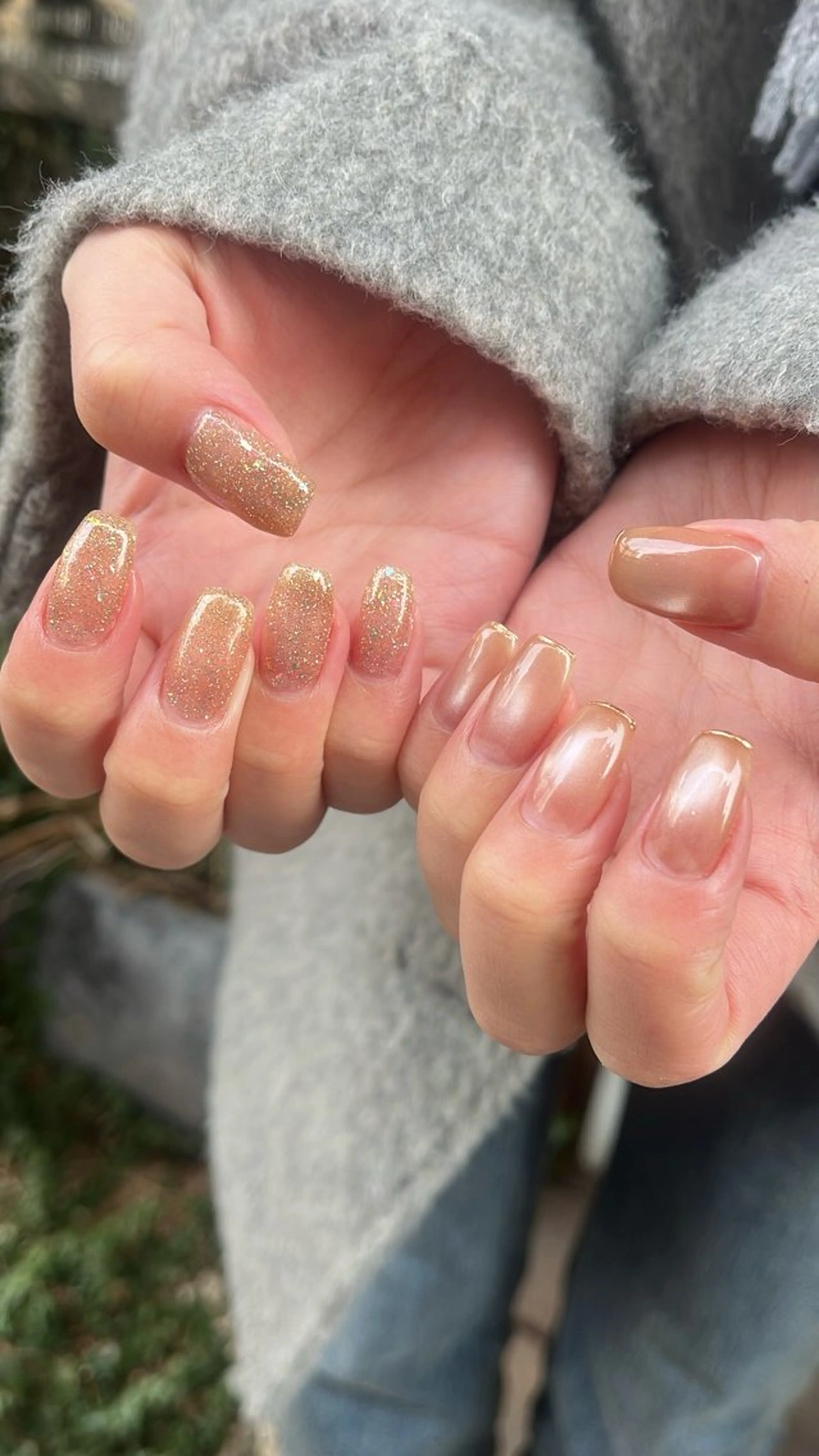 ネイル クリアネイル ジェルネイル 氷ネイル・うるうるネイル ニュアンスネイル シンプルネイル ハンドネイル SAKU  nail[サクネイル]所属・SAKU nail 作島茜のネイルデザイン