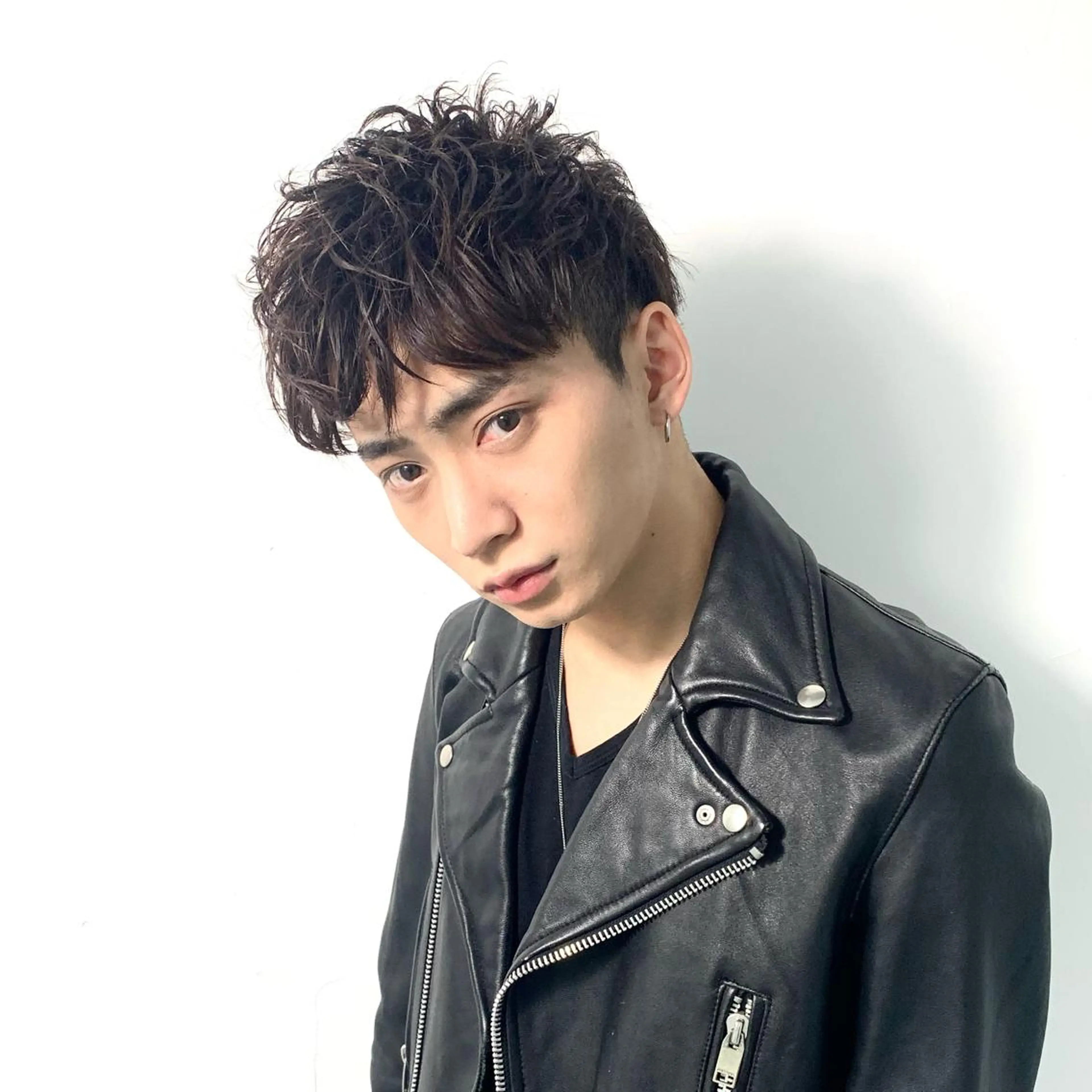 パーマ メンズ マッシュ メンズパーマ カット パーマ 柏メンズカットパーマ NO.1タイチのヘアスタイル