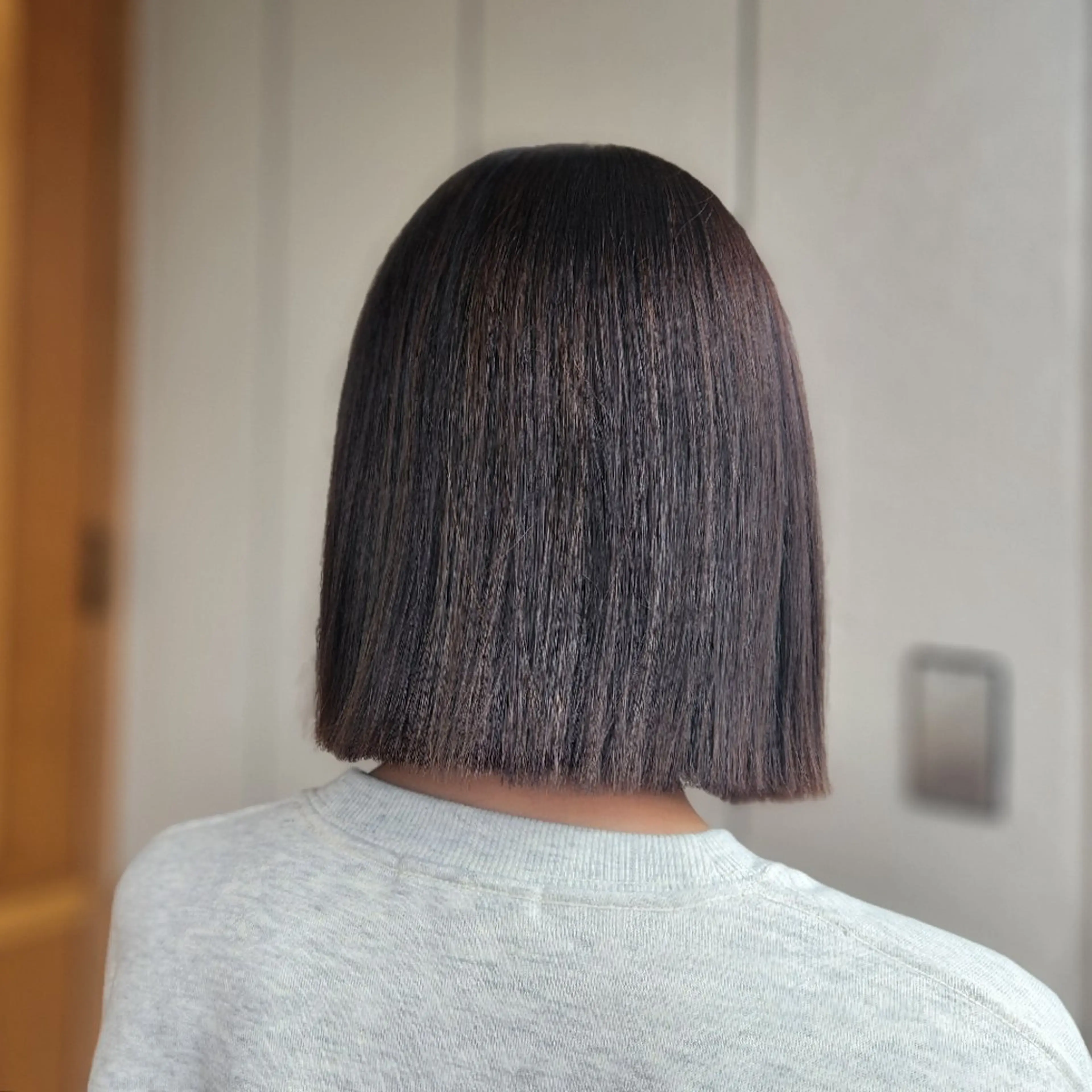 カラー ショート オリーブグレー O.hair designers所属・シールエクステ🎀 ホシノ🕒ユウカのヘアスタイル