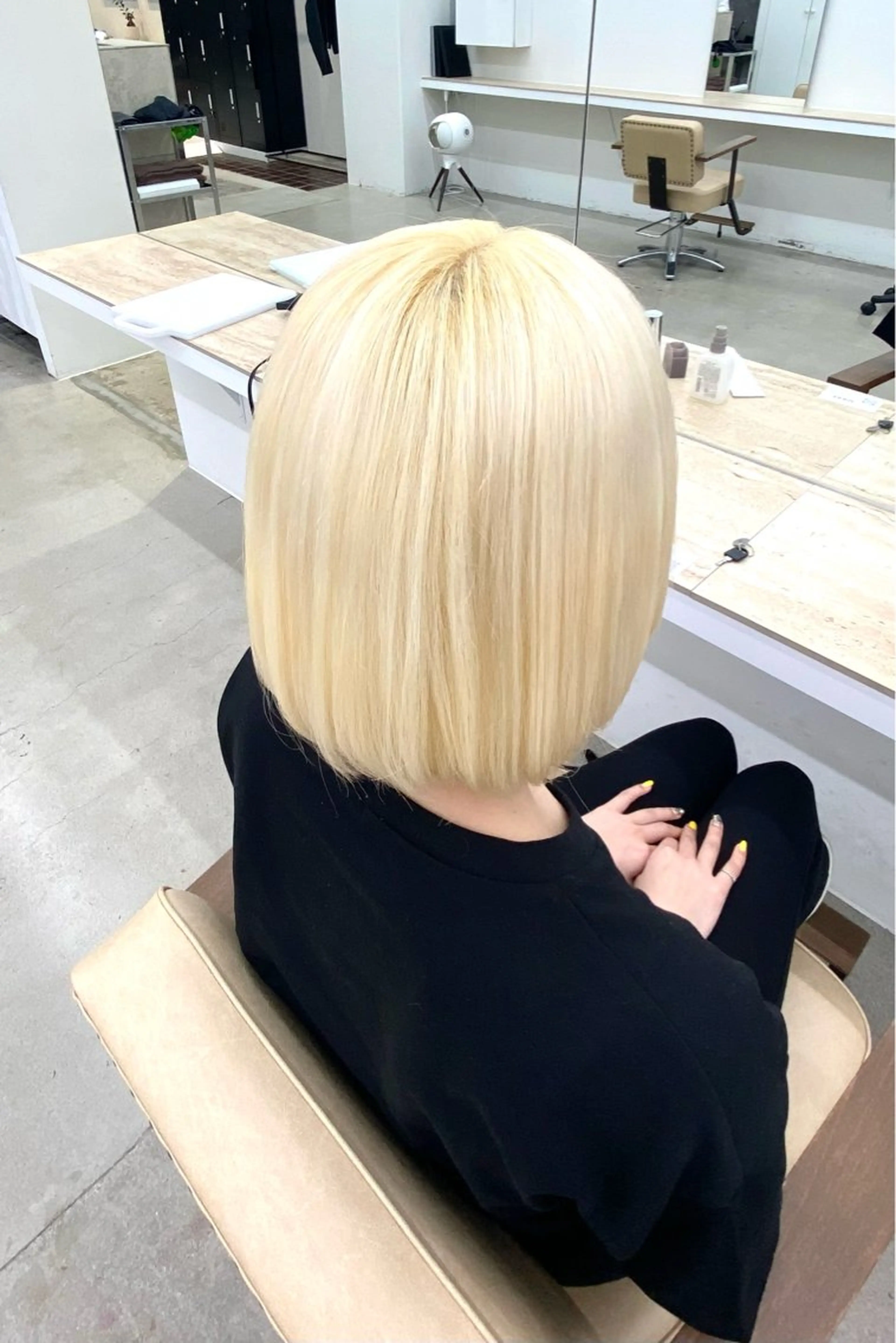 ショート カラー BOB🌟ハイトーン /ブリーチ/TAKUのヘアスタイル