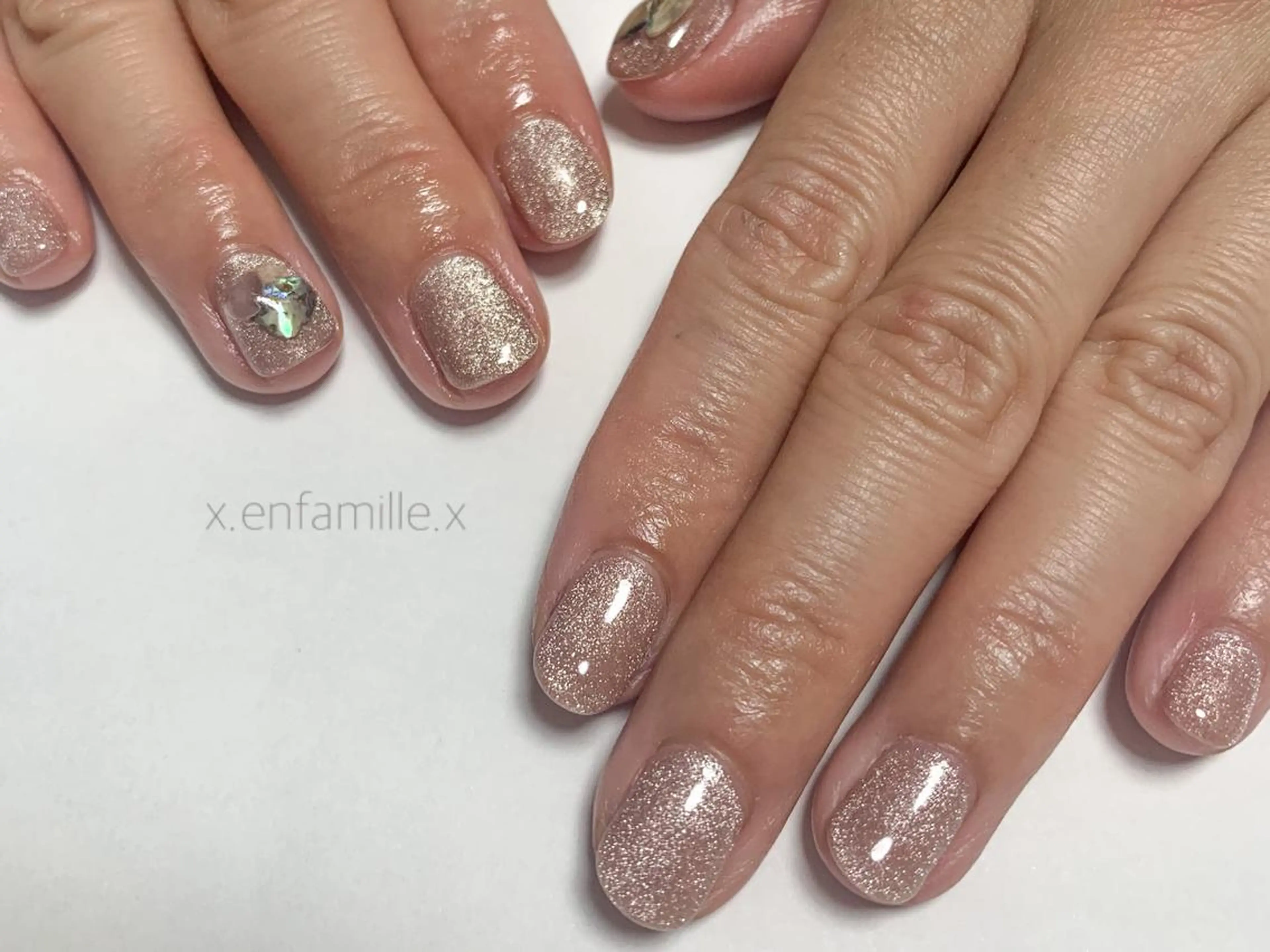 ネイル アートネイル ハンドネイル nail salon en familleのネイルデザイン