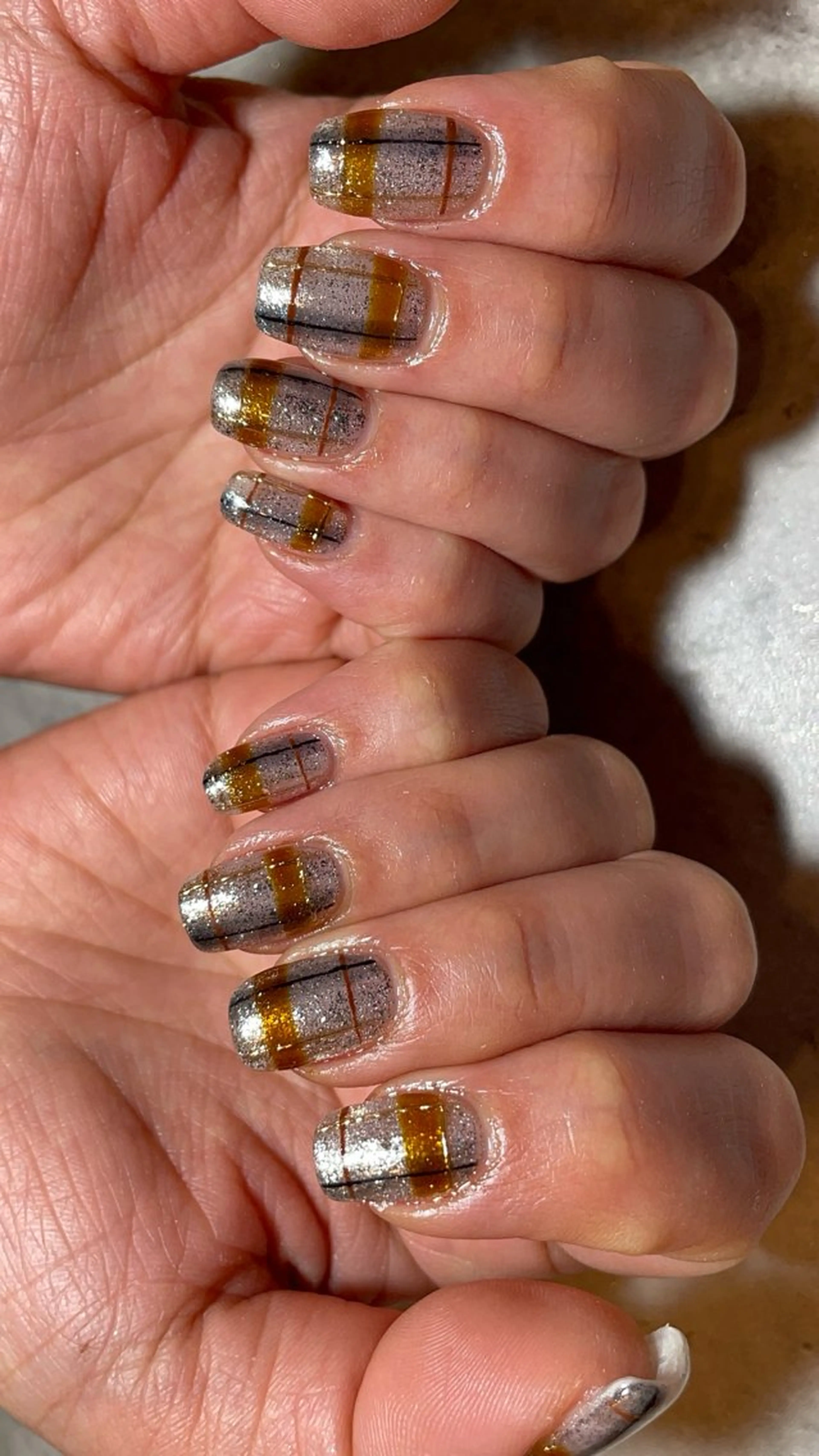 ネイル ハンドネイル nail salon ラピスラズリのネイルデザイン