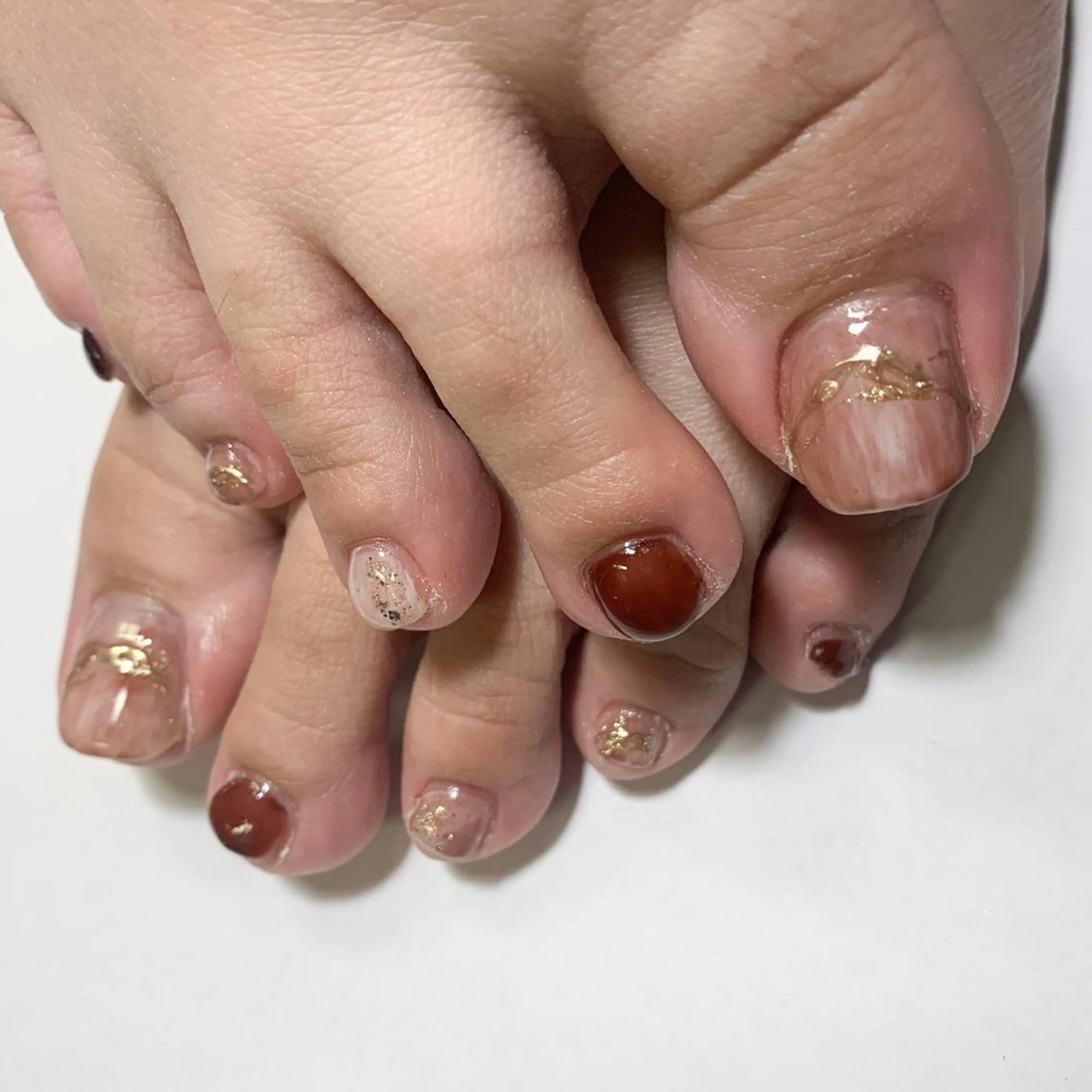 ネイル フットネイル FIORITURA aiのネイルデザイン