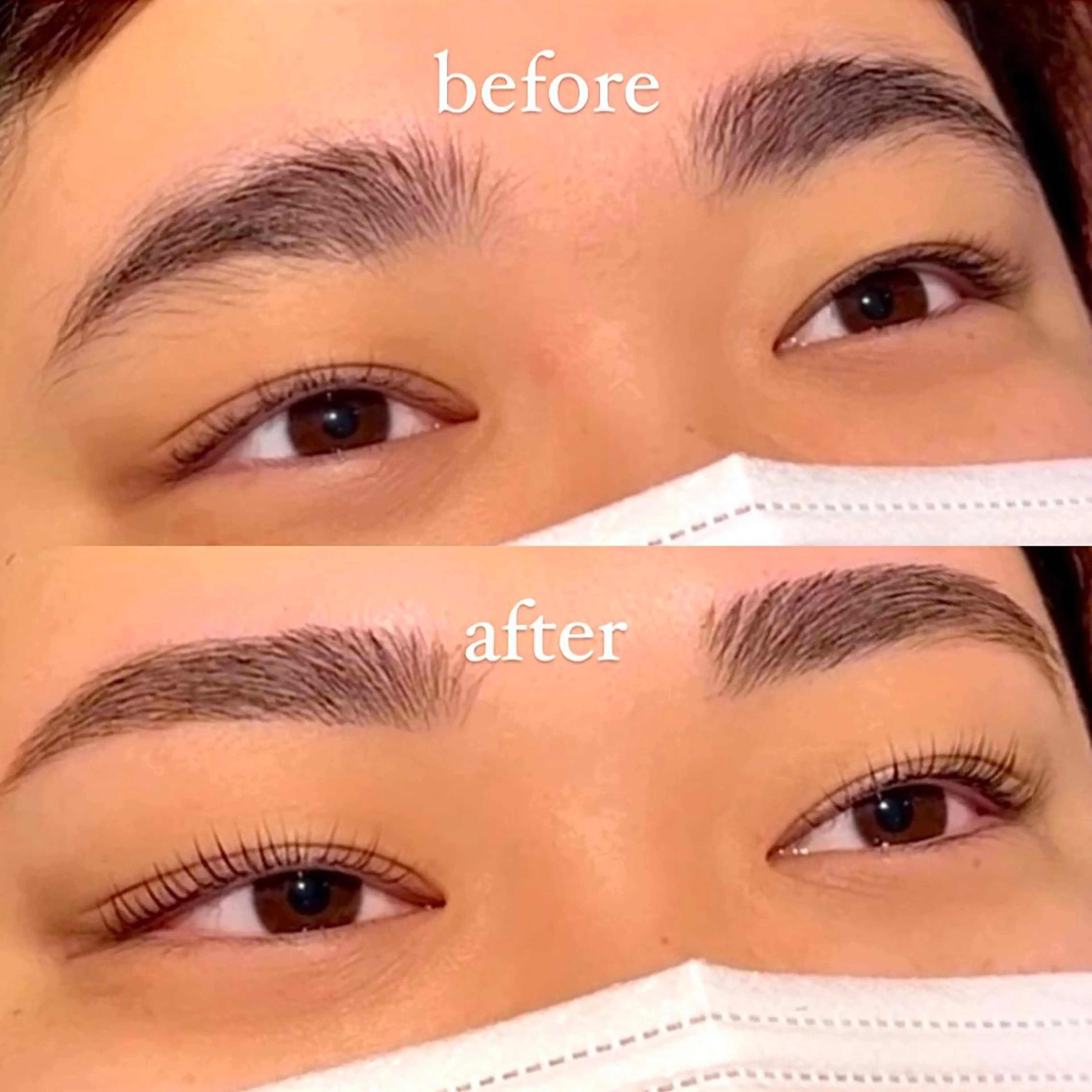 マツエク・マツパ マツパ MODEk's TESORO柿崎流依のマツエク・マツパデザイン