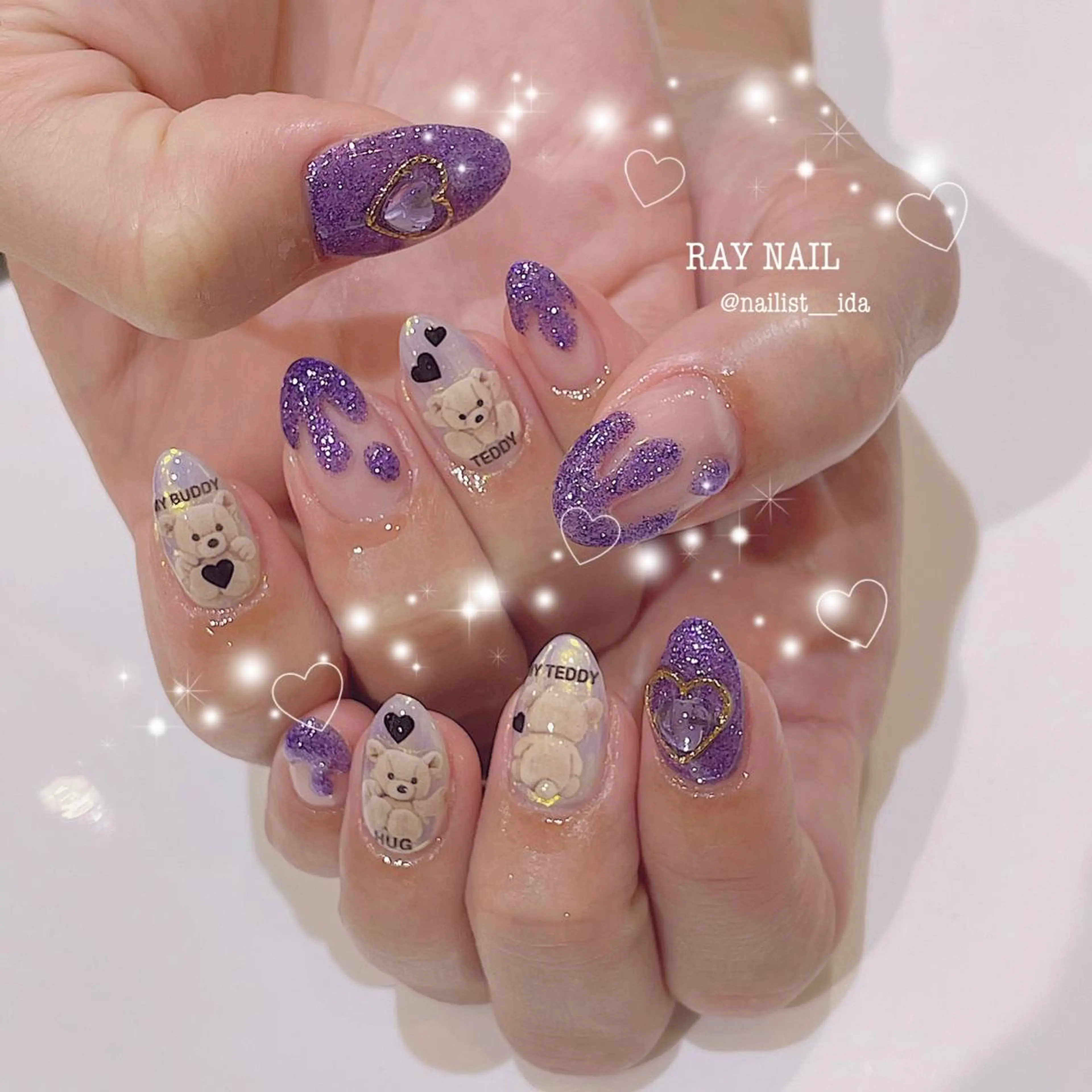 ネイル Arowa 伊田のネイルデザイン