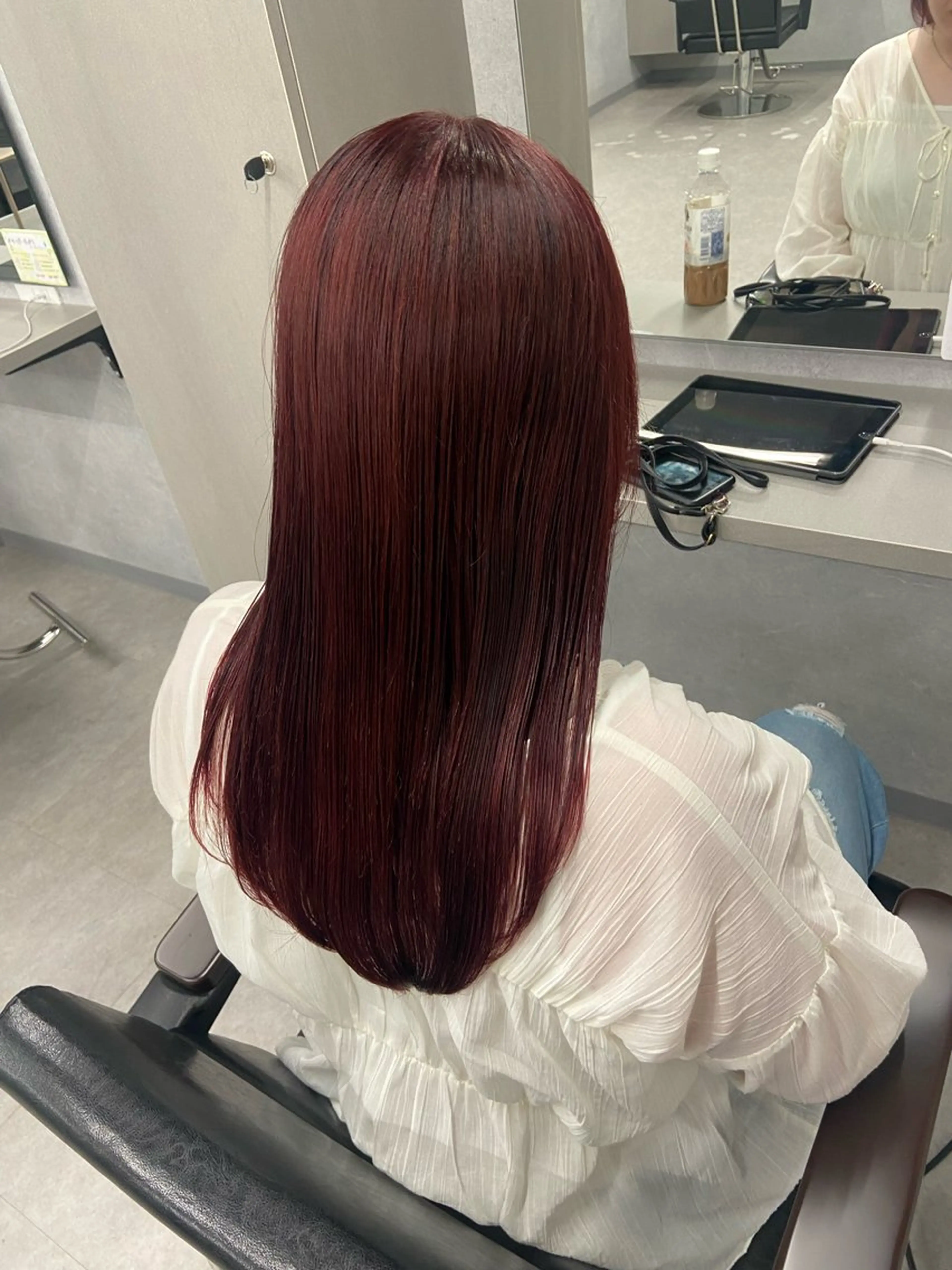 セミロング ヘアカラー 🪄ྀི Morita🩵ྀིのヘアスタイル