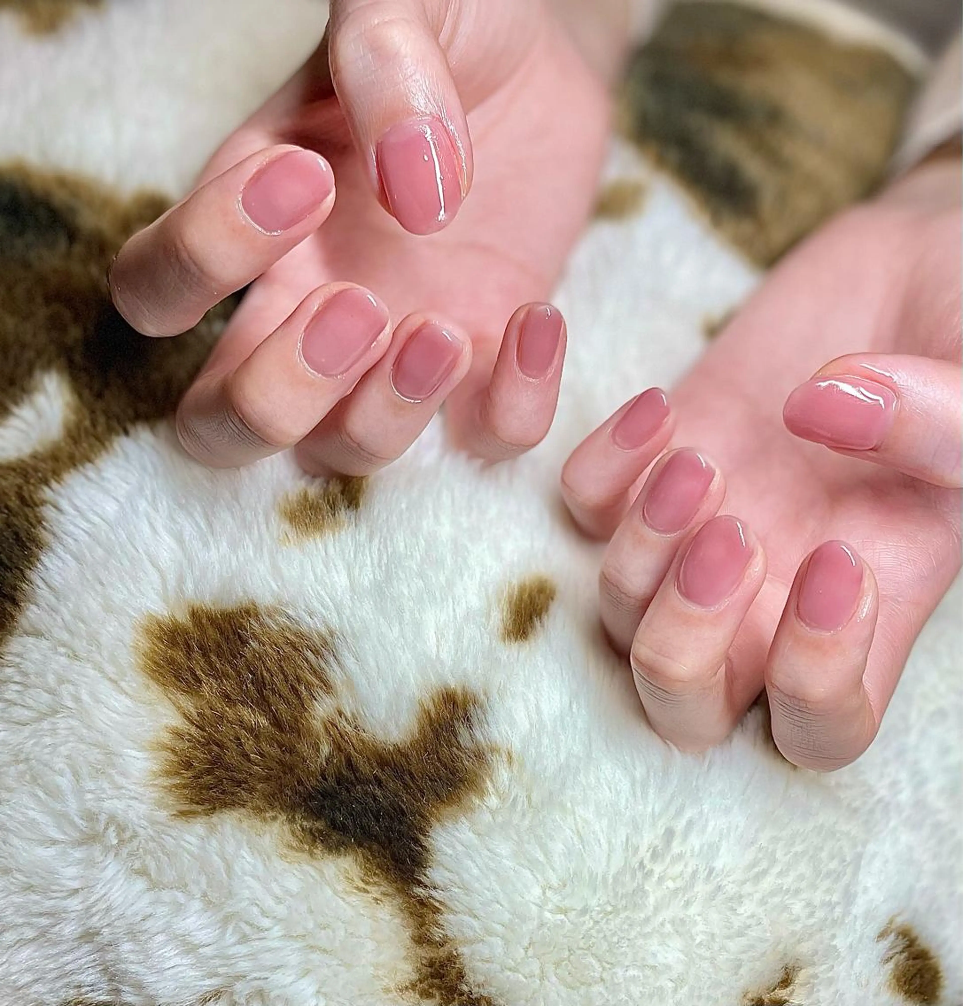 ショート カラー パーマ ヘアアレンジ メンズ キッズ ネイル マツエク・マツパ ワンカラーネイル ハンドネイル ハンドケア nail&eye Aoのマツエク・マツパデザイン