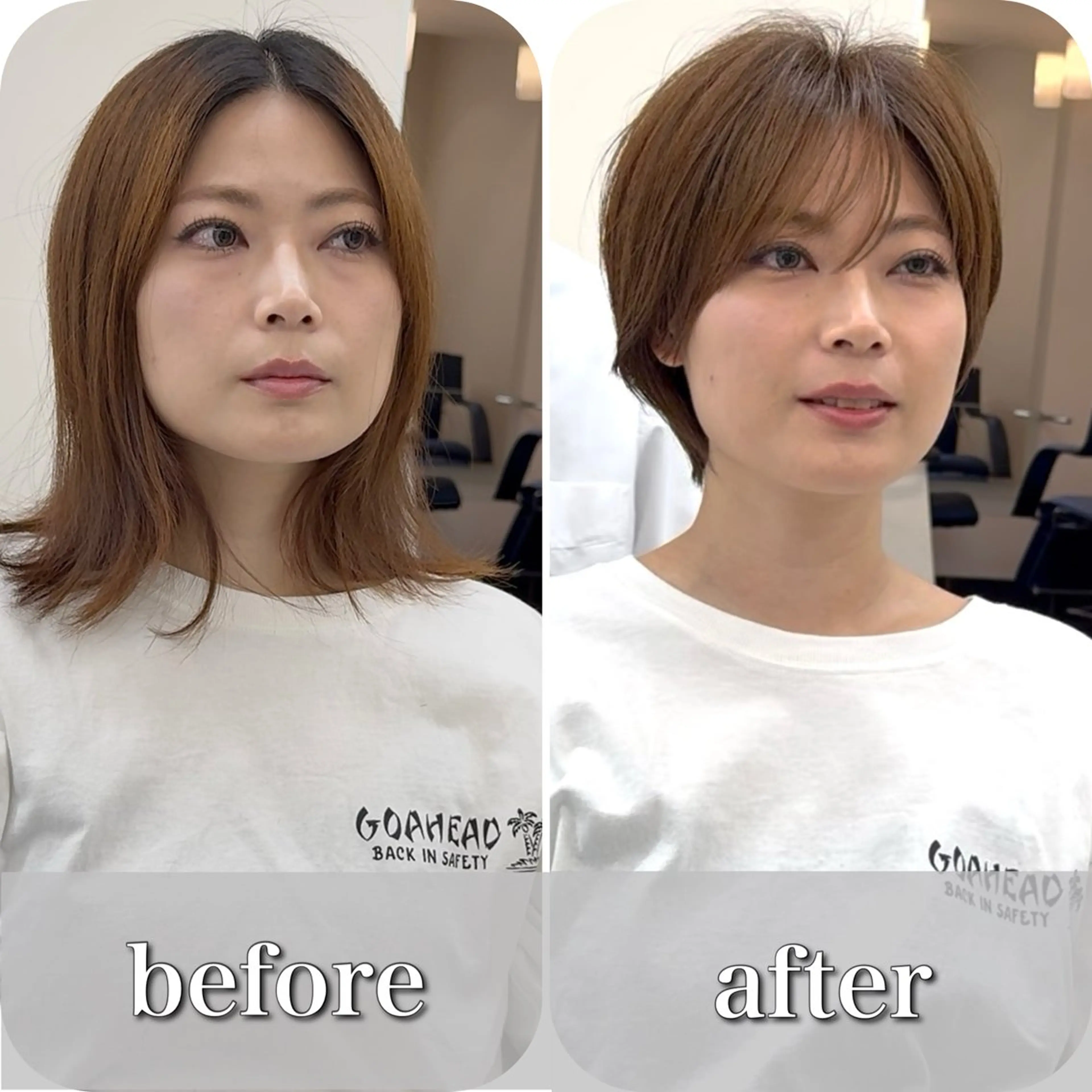 ショート カラー 小池 功のヘアスタイル