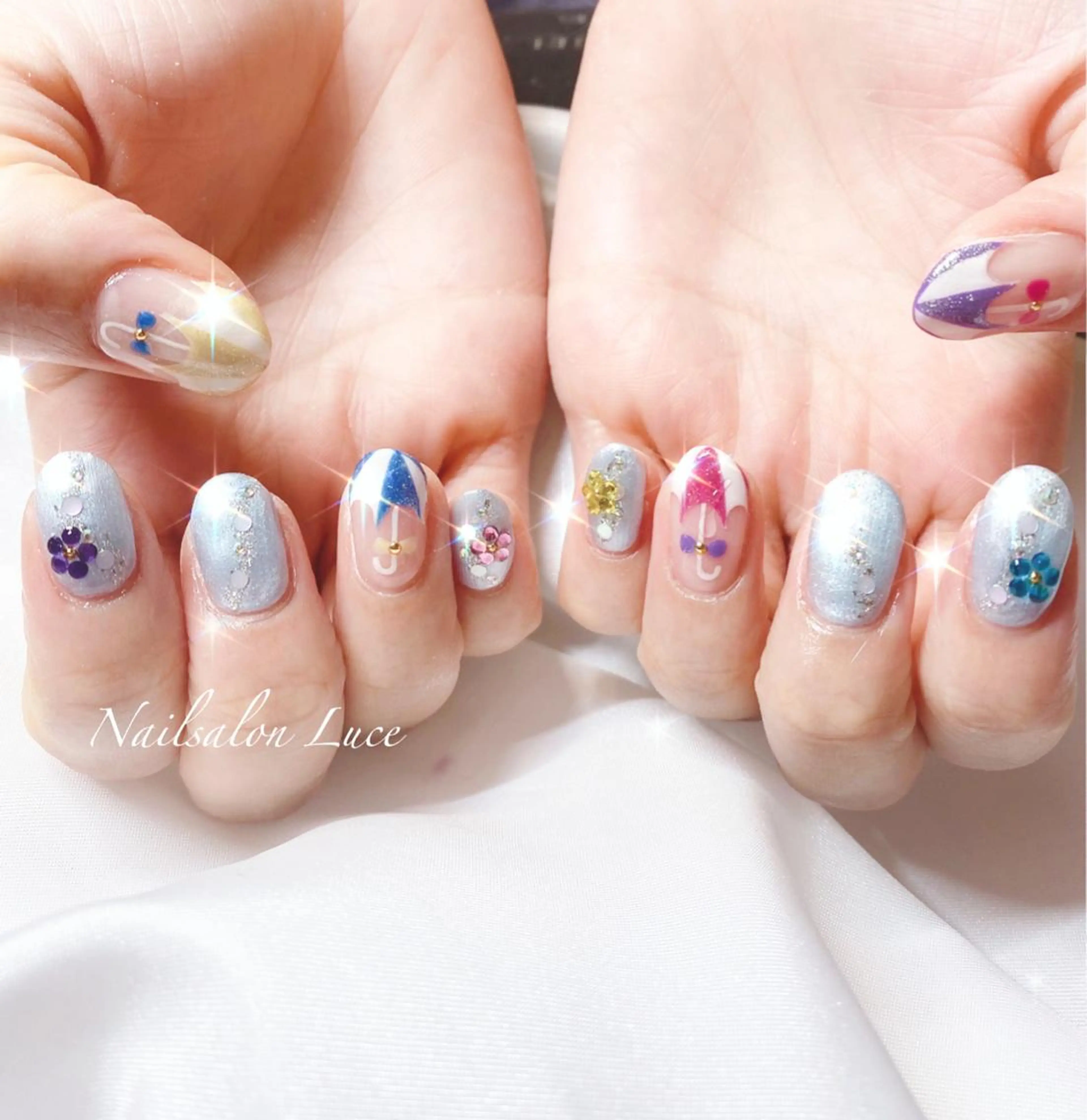 ネイル ワンカラーネイル ネイル& 脱毛サロン　Lのマツエク・マツパデザイン