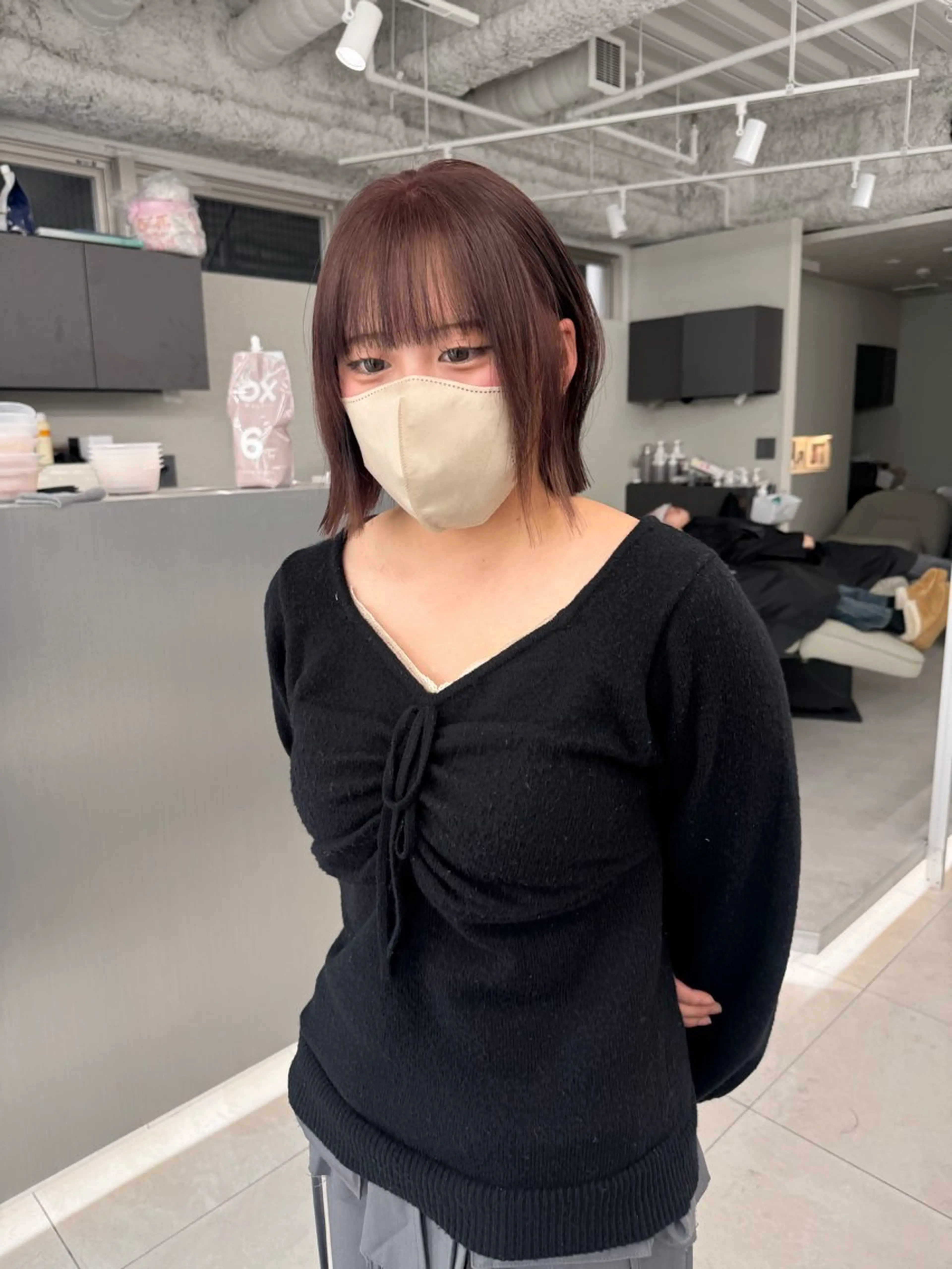 ショート カラー ヘアカラー ヘアセット kiti Sakae所属・栄美容師/kiti /ボブ/ケントのヘアスタイル