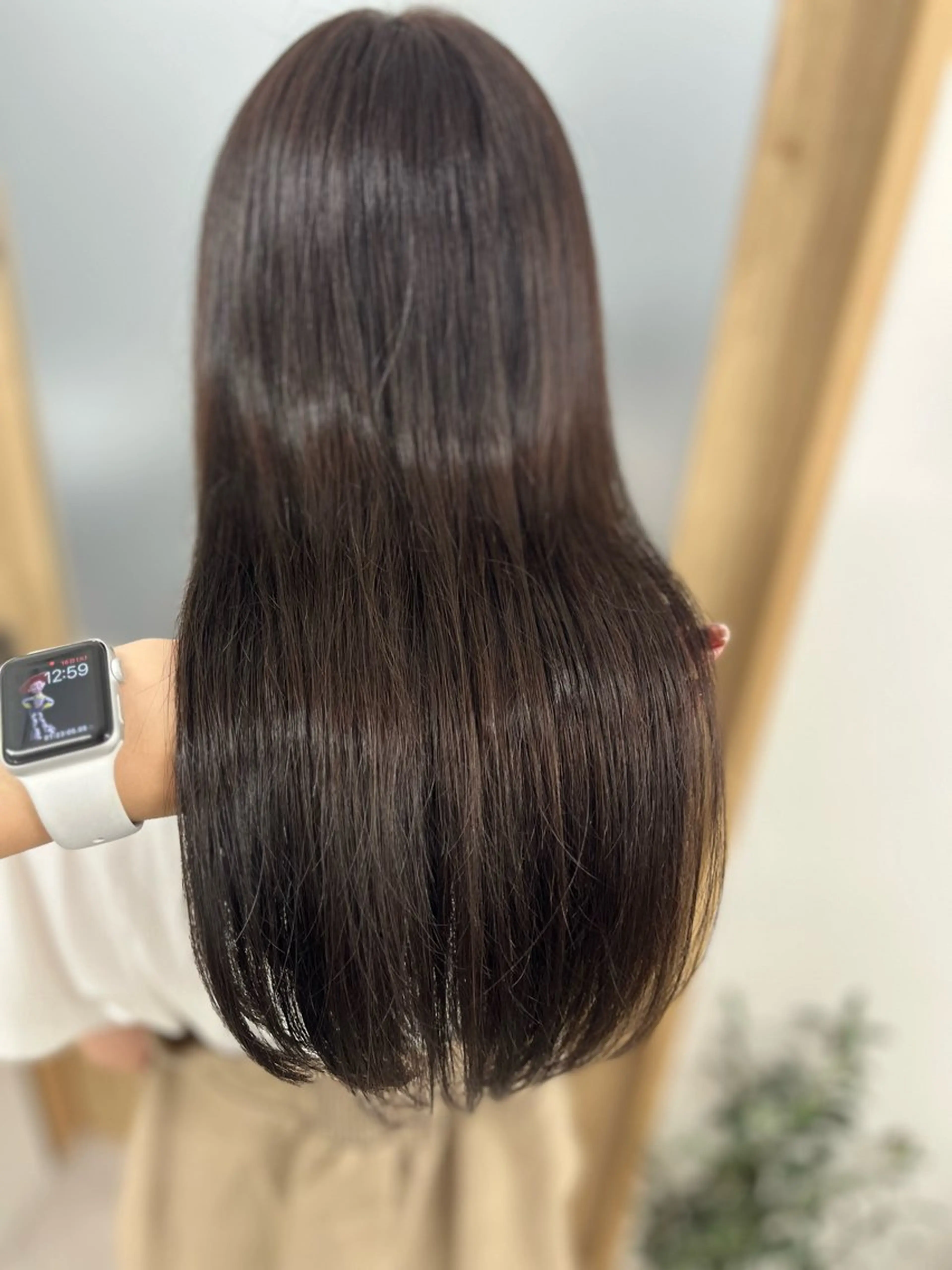 ロング カラー ブラウンカラー ピンクカラー ピンクブラウン カット ヘアカラー トリートメント 🫧ぷる艶カラー🫧 Yuubi🦩のヘアスタイル