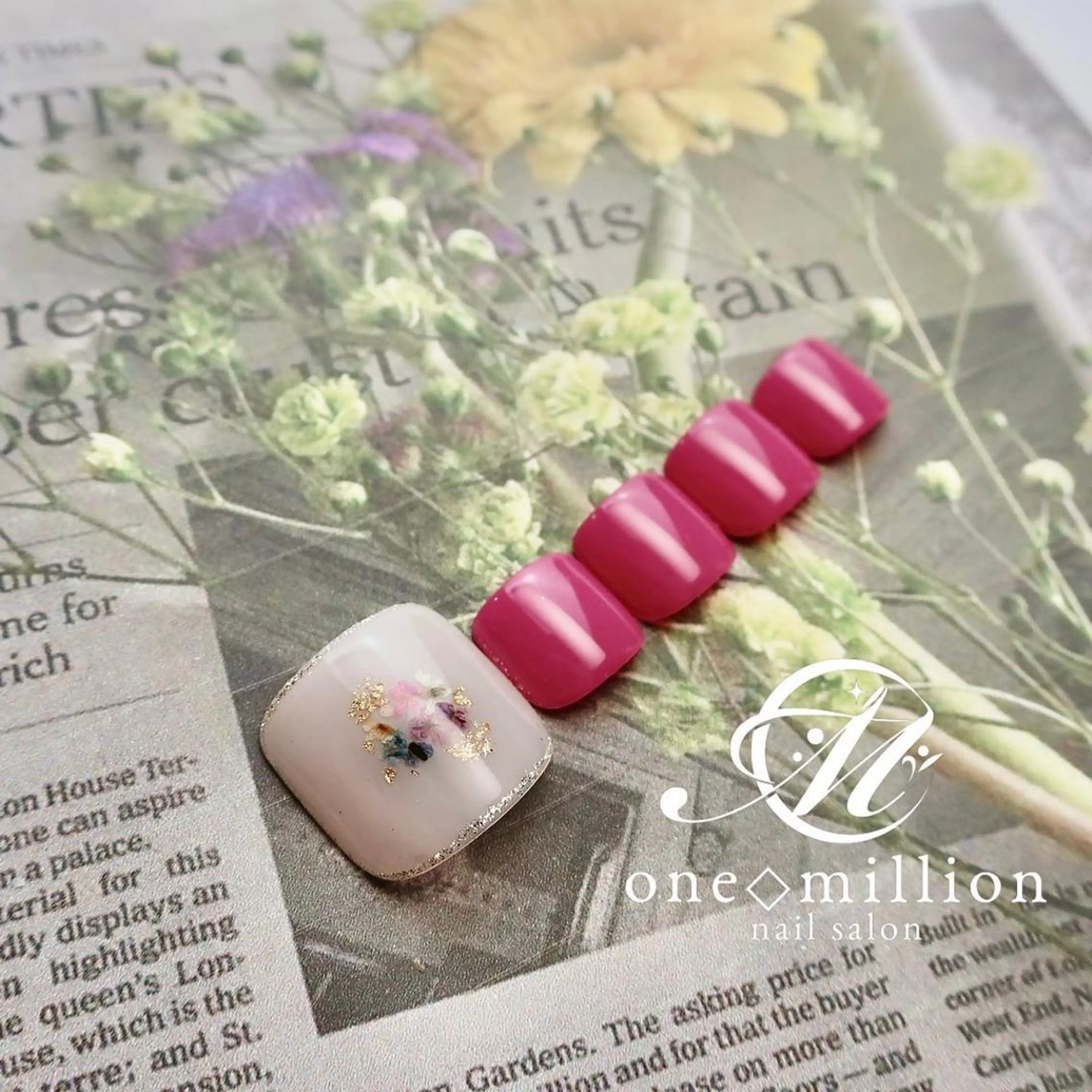 ネイル nail salon ワンミリオンのネイルデザイン
