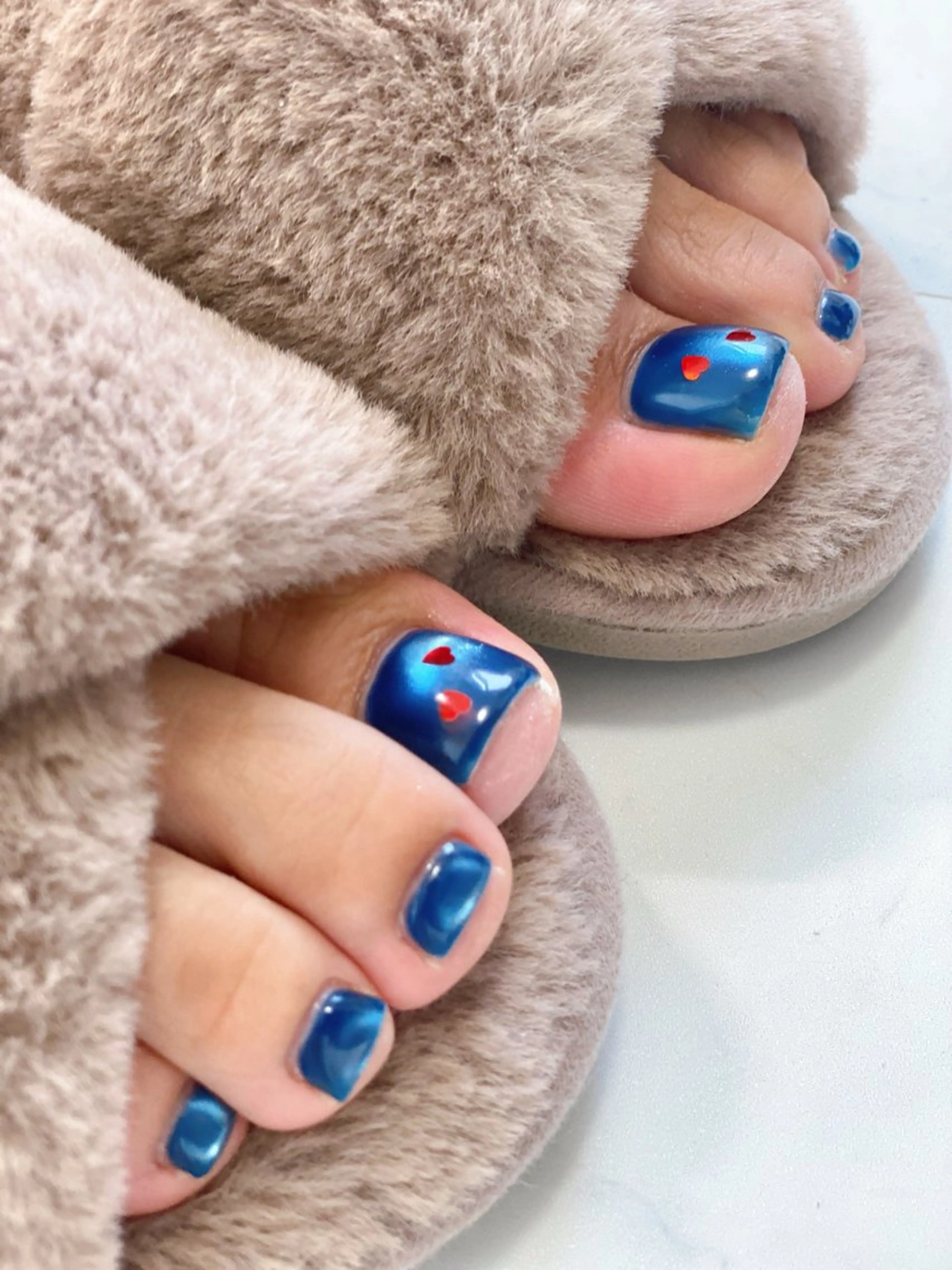 【フット】ワンカラー ⭐︎マグネット・フラッシュ追加料金なし!!の写真