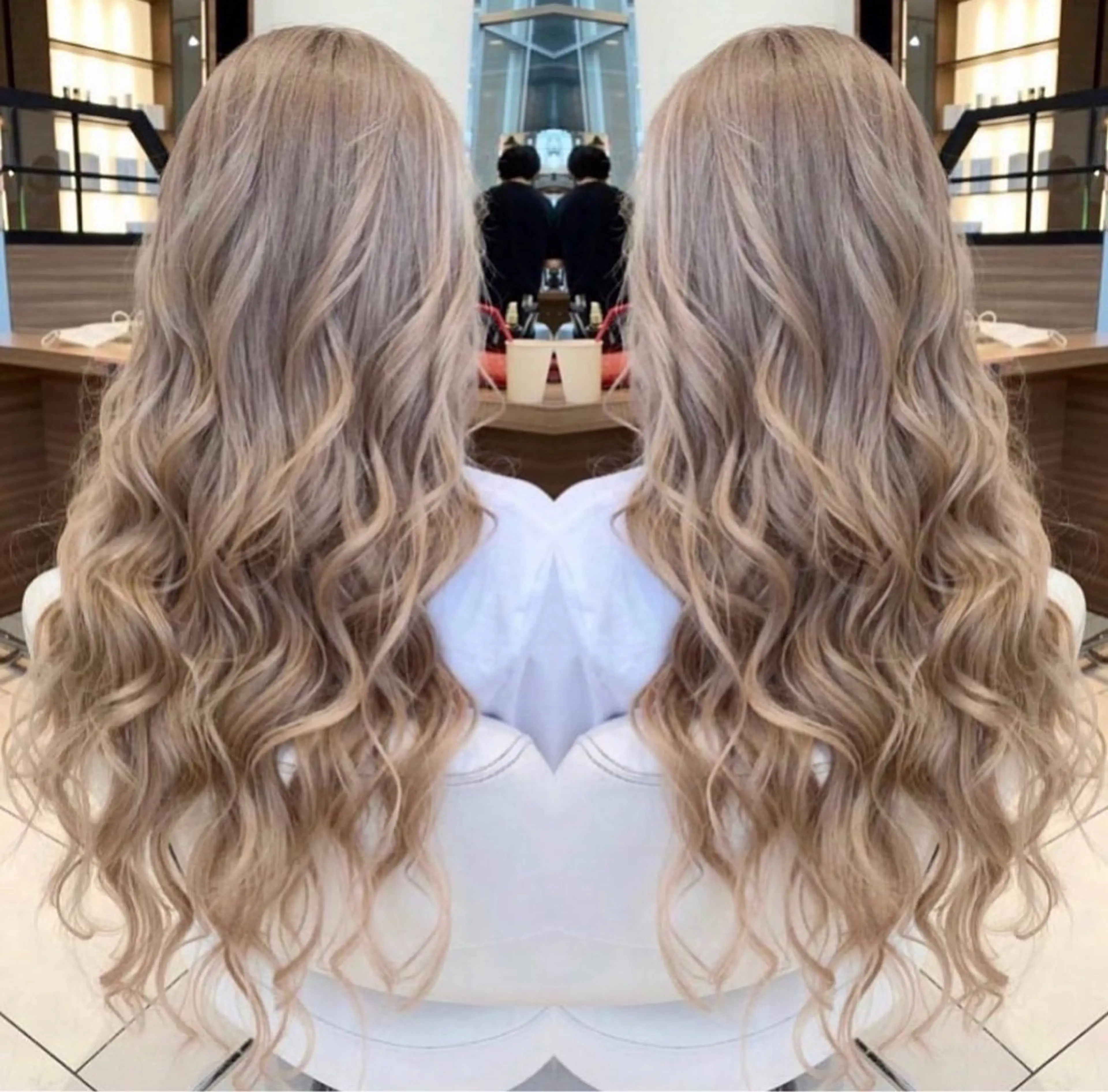 ロング カラー ベージュカラー セピアベージュ grow渋谷所属・ギャル/grow渋谷 🌺Non👶🏾のヘアスタイル