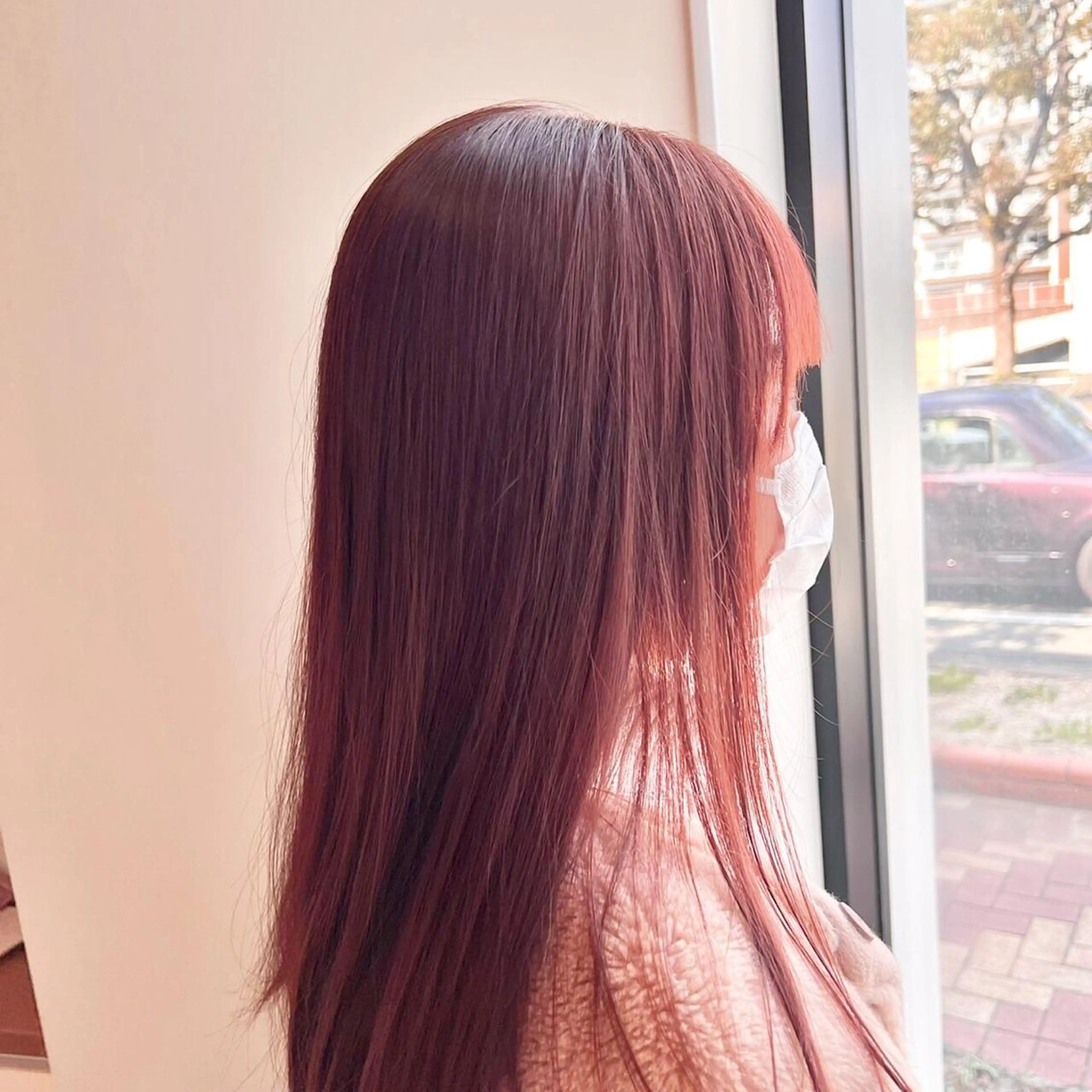 カラー 角田 琉希也のヘアスタイル