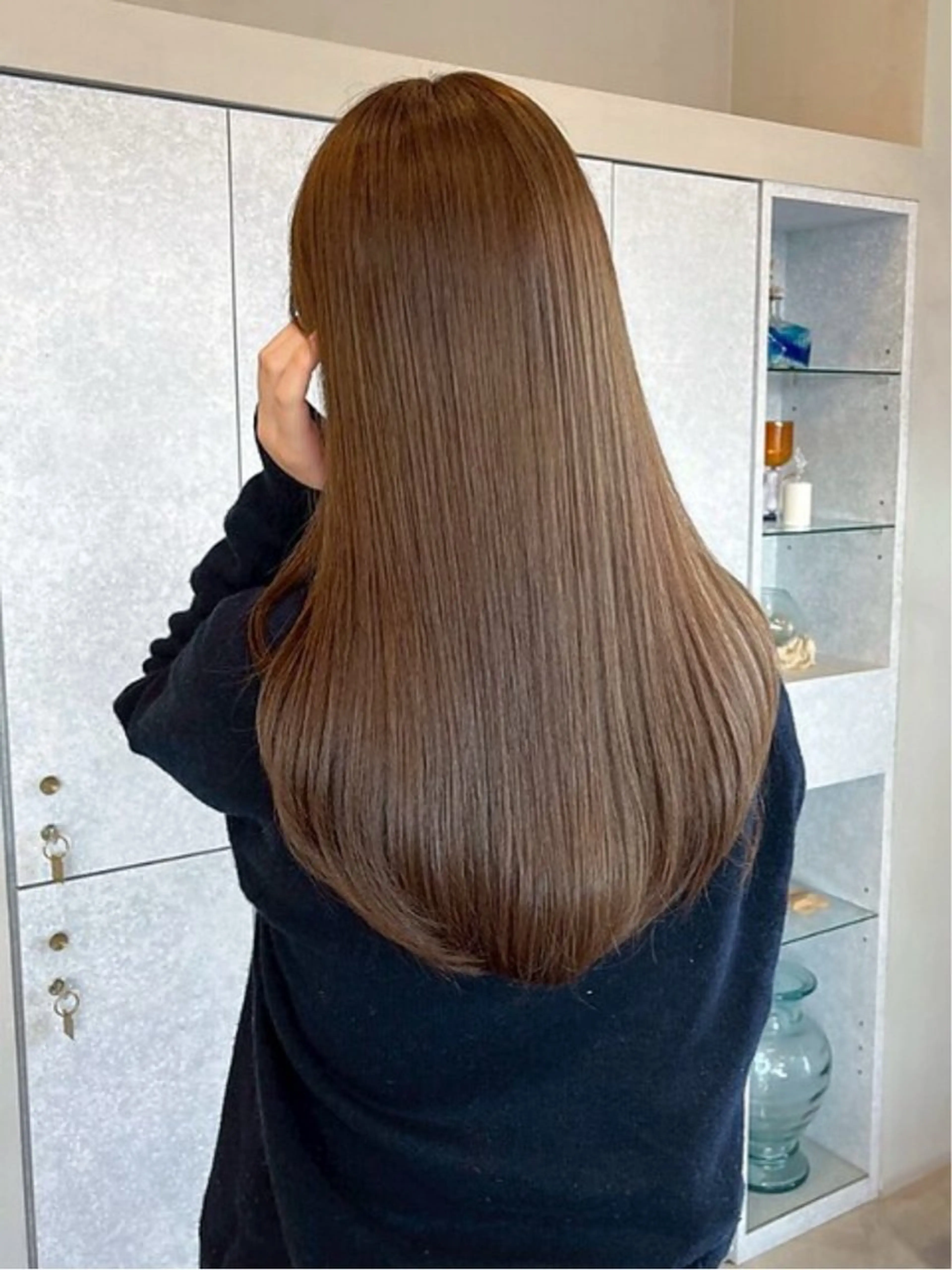 ロング カラー 🍒透明感カラー ストレート🍒moeのヘアスタイル