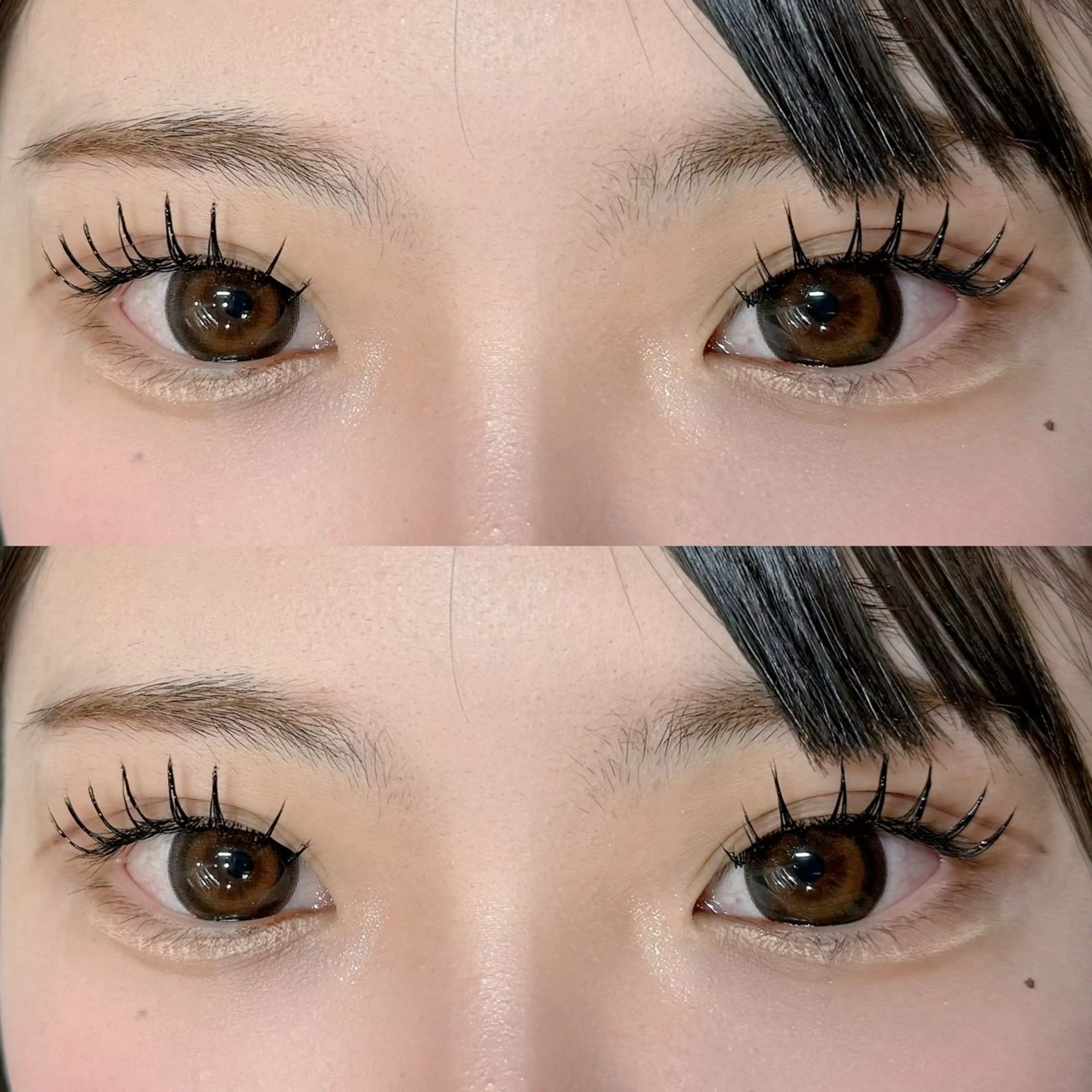 マツエク・マツパ Lカール Pearl 四条大宮 〜AOI〜のマツエク・マツパデザイン