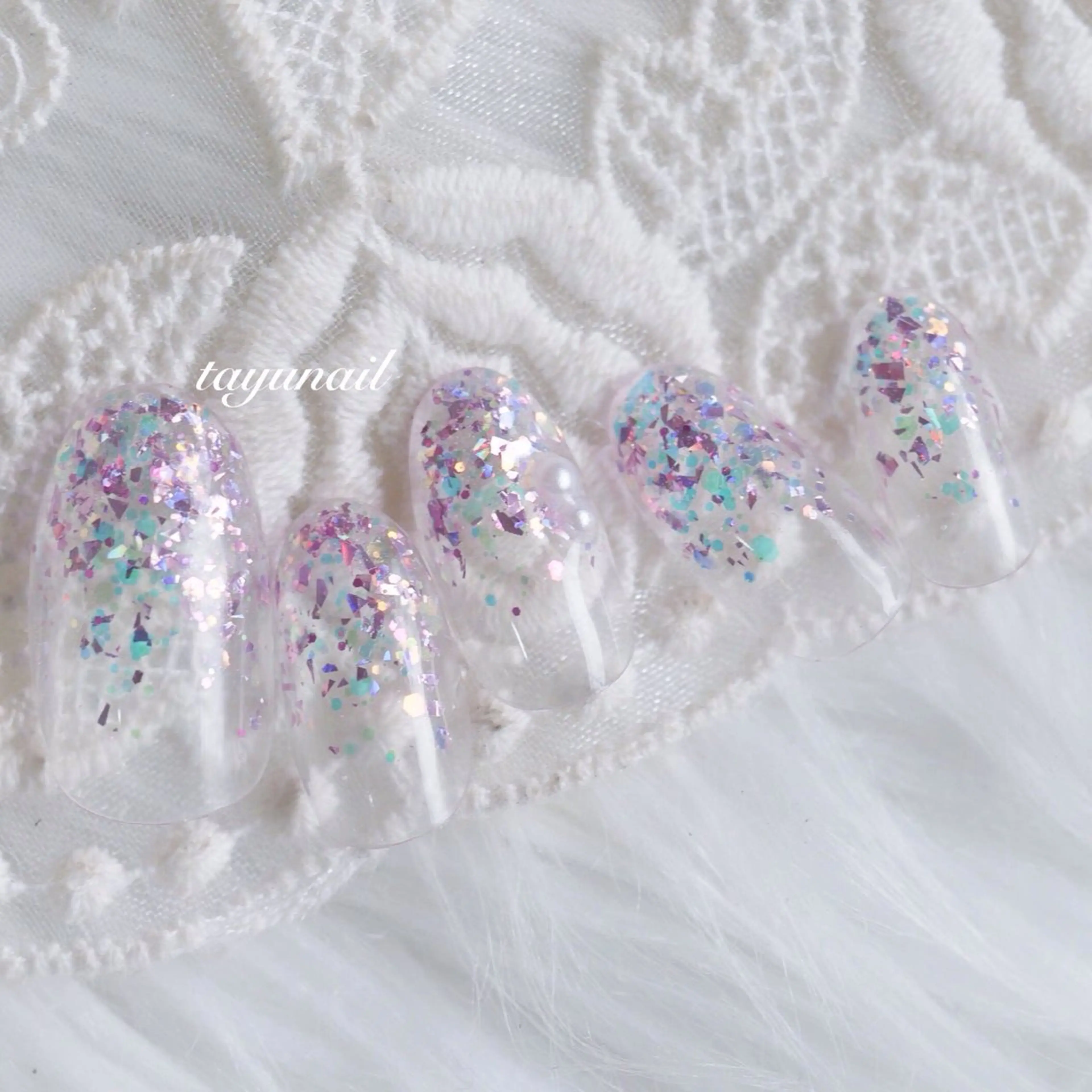 ネイル アートネイル ジェルネイル パラジェル シンプルネイル ハンドネイル ネイルサロン・ネイルスクール　たゆnail所属・ネイルサロン 【たゆnail】のネイルデザイン