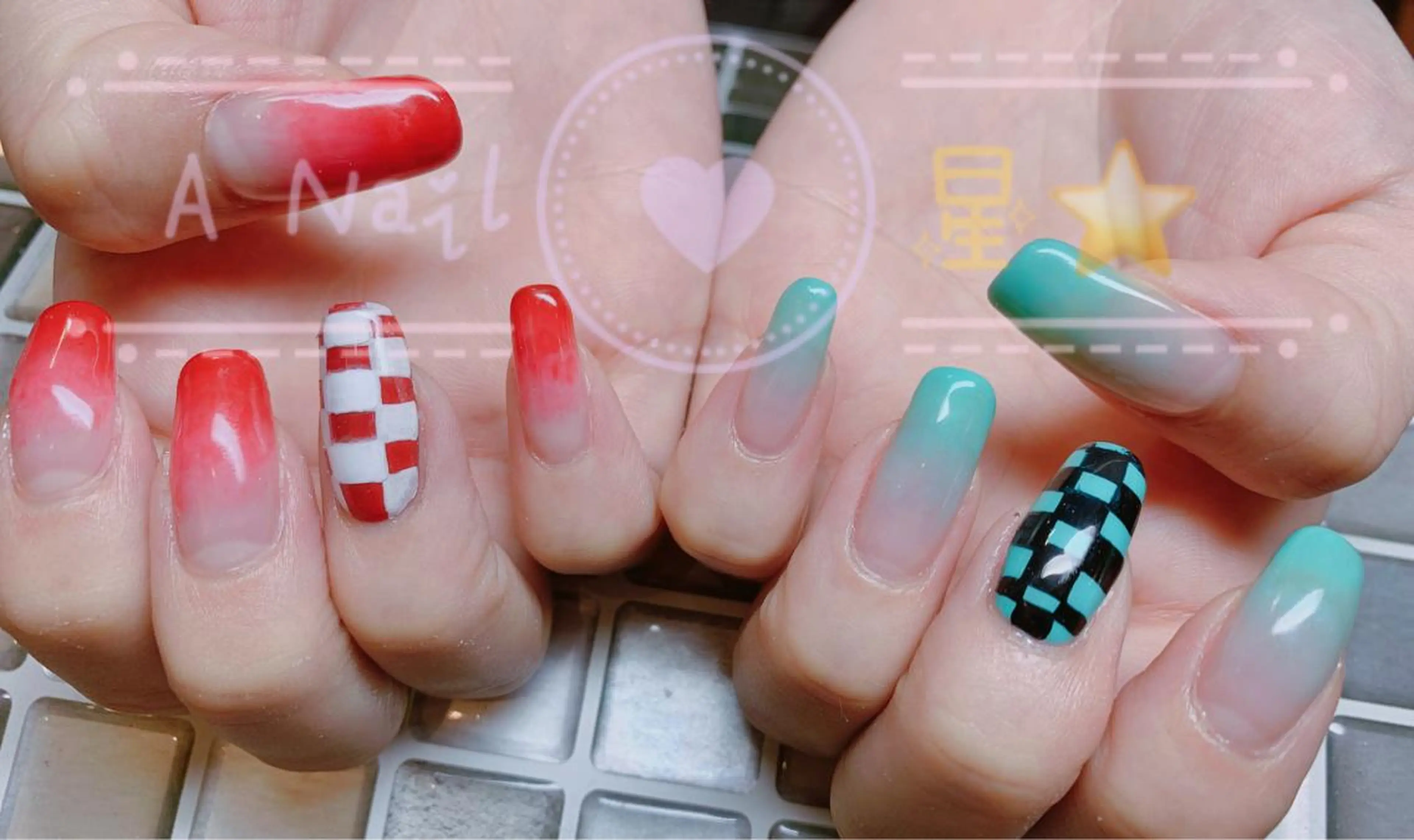 ネイル ハンドネイル AIRA  Eyelash&Nail所属・汐 xi.のネイルデザイン