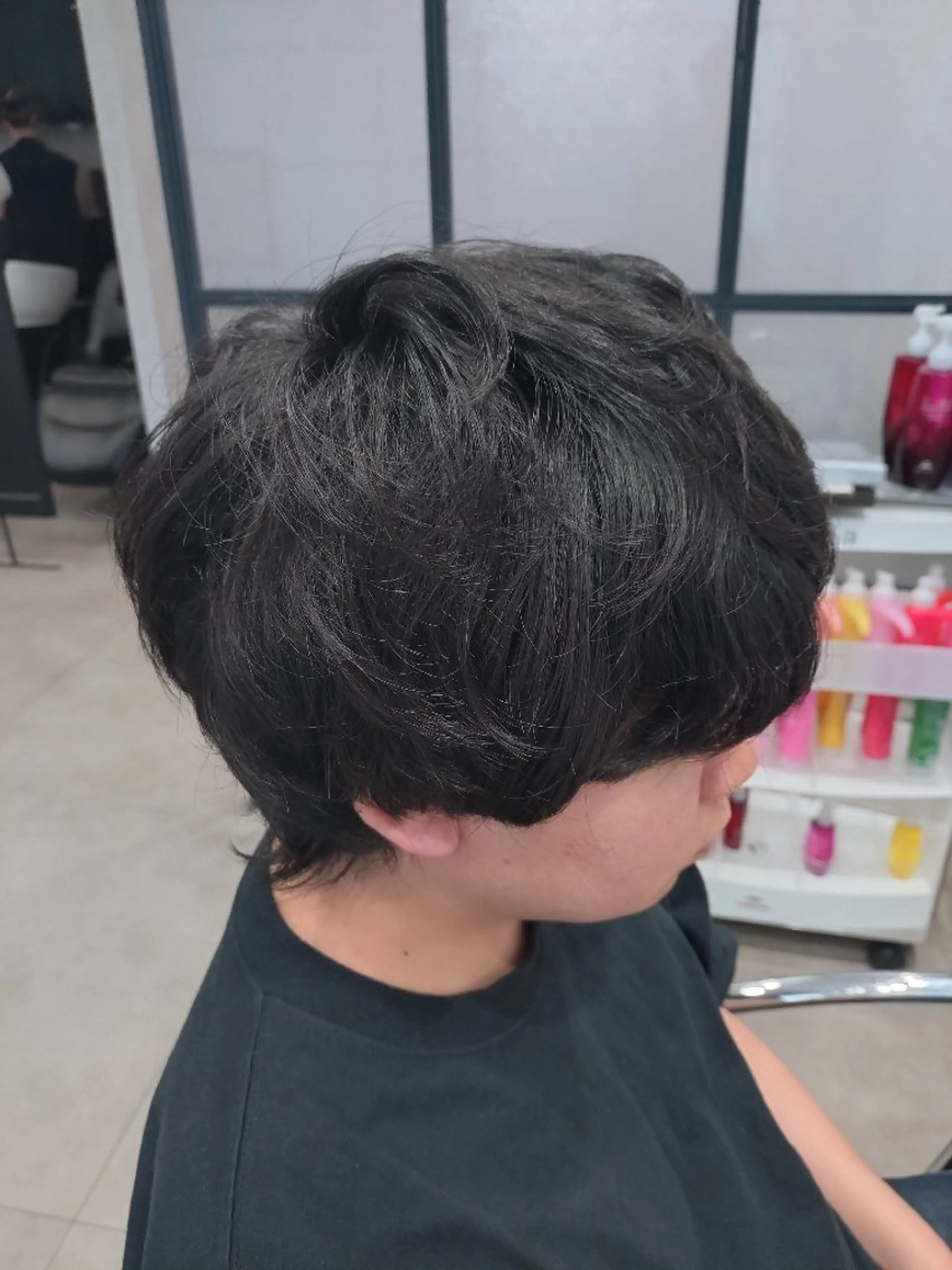 メンズ パーマ マッシュ メンズパーマ カット パーマ ブランシェ小幡駅前店 永薗　光司のヘアスタイル