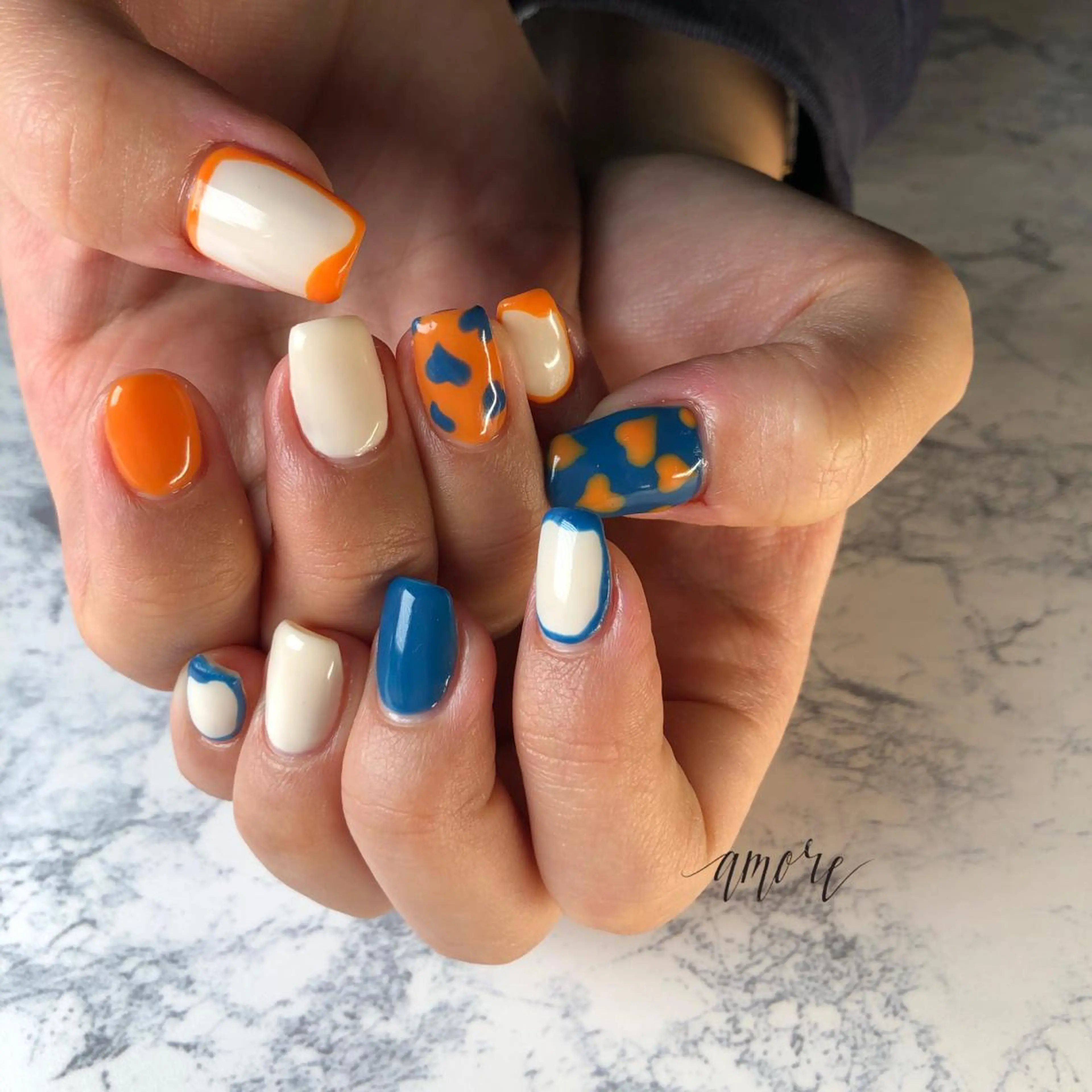 ネイル ジェルネイル 氷ネイル・うるうるネイル マグネットネイル ミラーネイル ニュアンスネイル You kyehwaのネイルデザイン