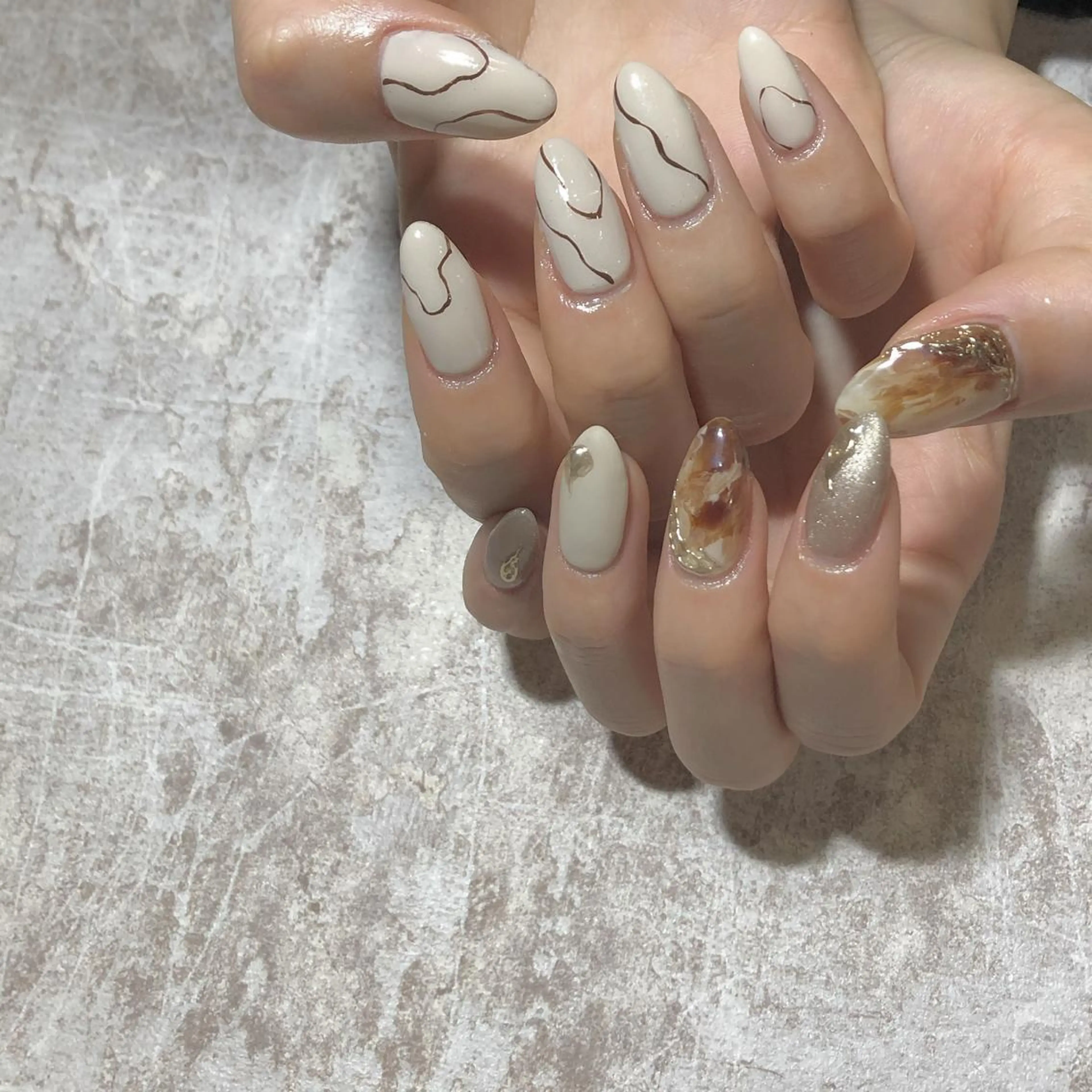 ネイル ハンドネイル Allure小山店 高橋陽香のネイルデザイン