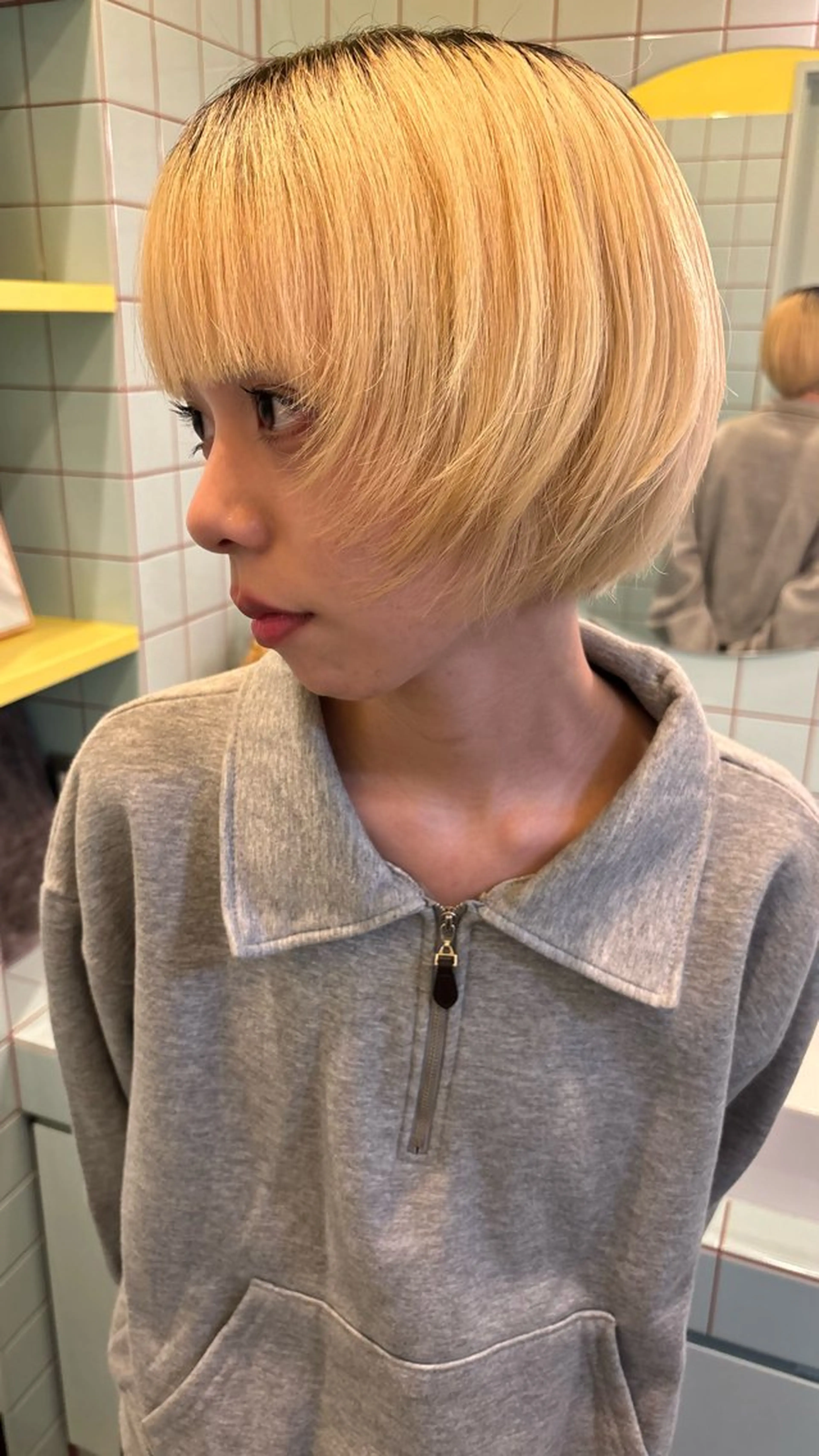 ショート KIZUKI所属・大泊 来寧のヘアスタイル