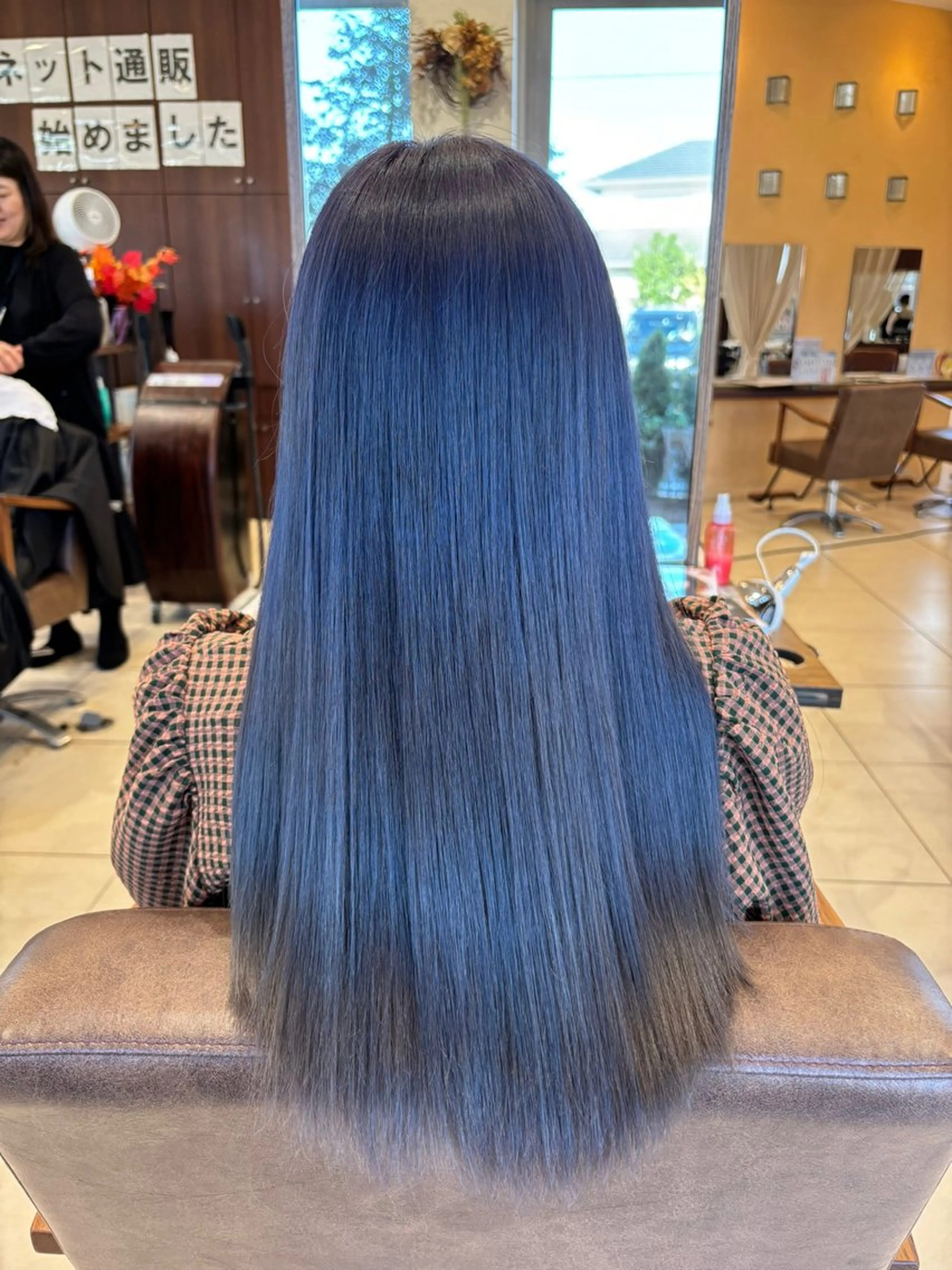 ロング カラー ブリーチ ラベンダーカラー ハイトーン/寒色系 カラー/Risa🌿のヘアスタイル