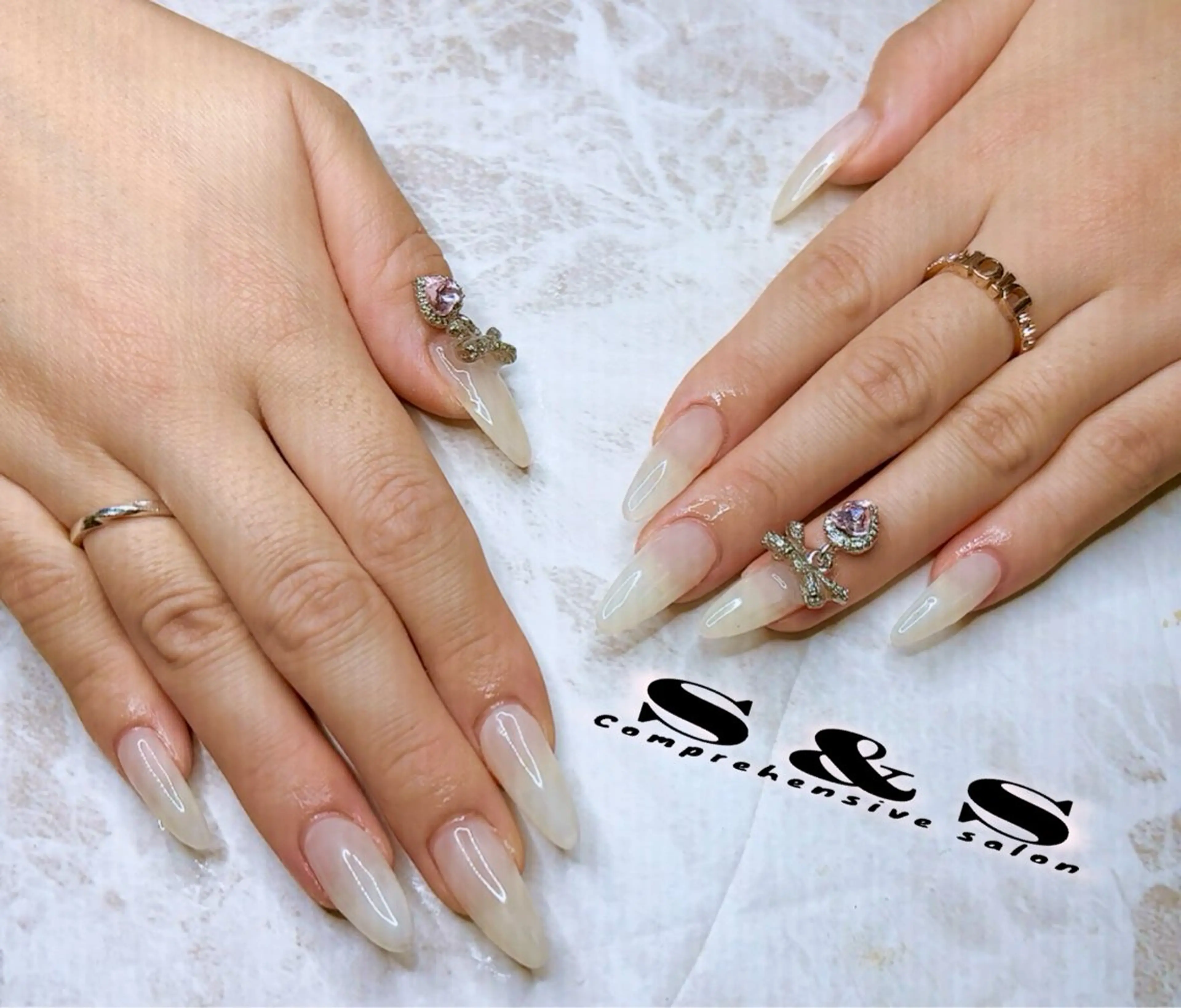 ネイル 長さ出し メンズネイル 持ち込み S&S 村田小百合のネイルデザイン