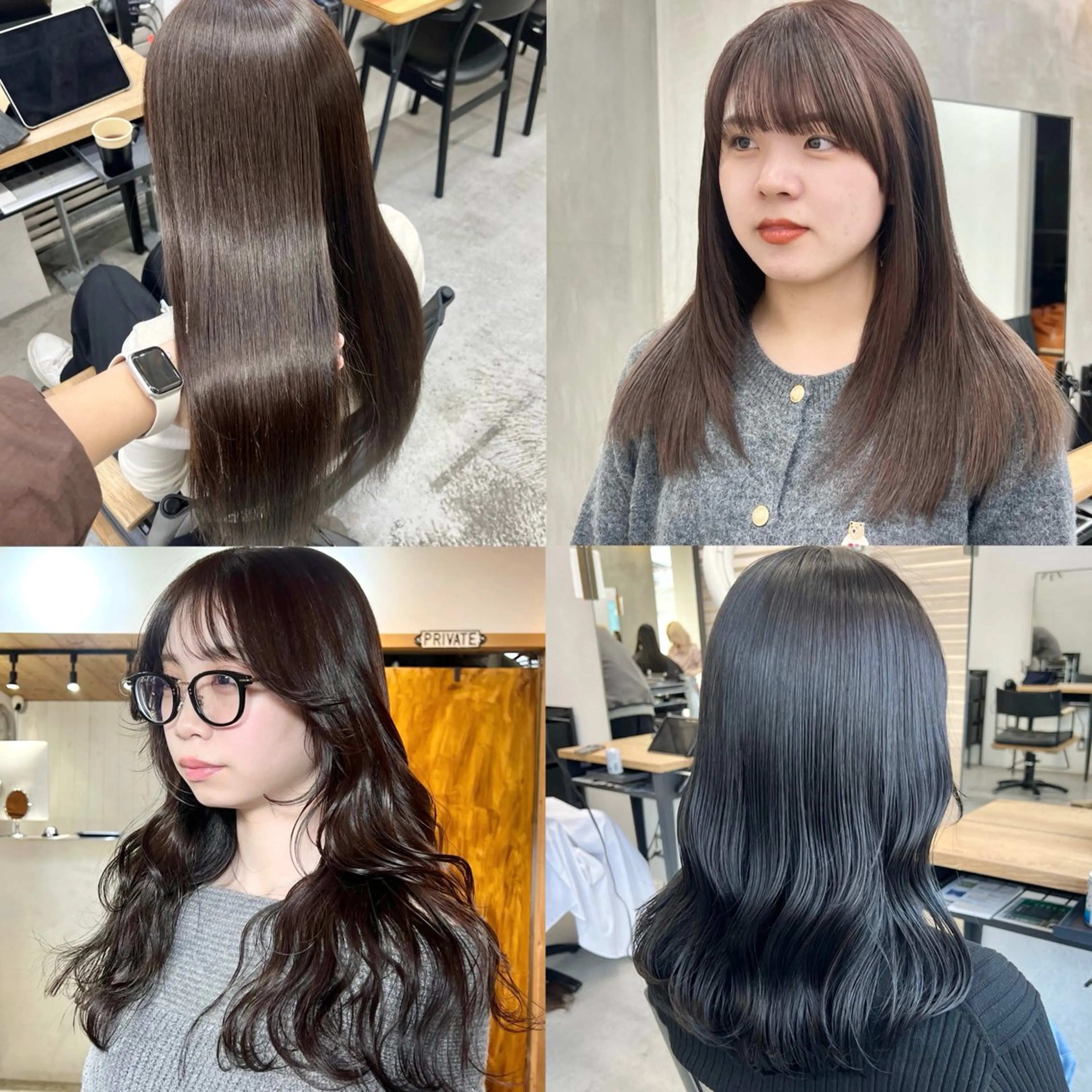 ♡ワンカラー➕うる艶トリートメント♡の写真