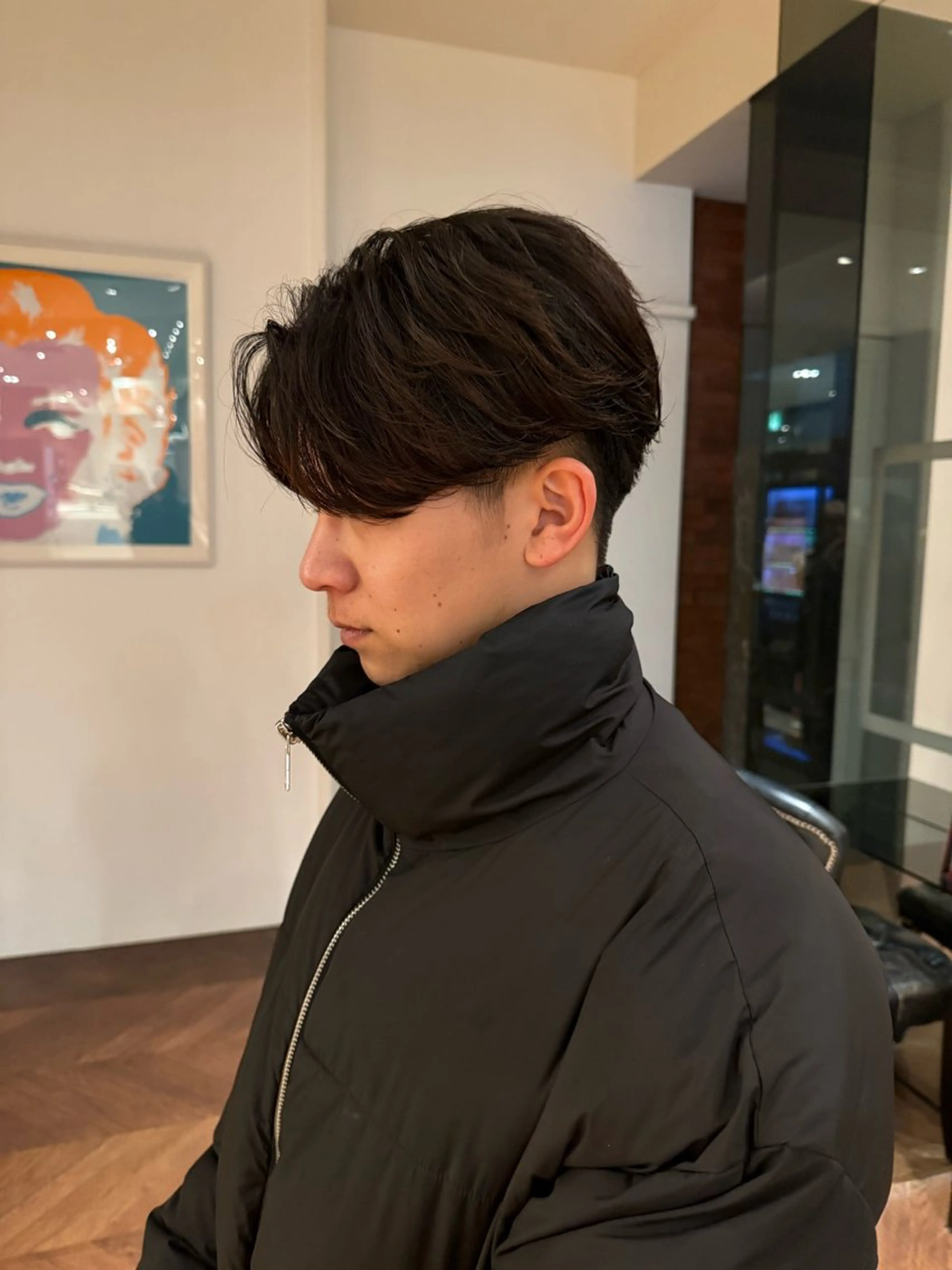 ショート メンズ SARA山口caz カット/パーマのヘアスタイル