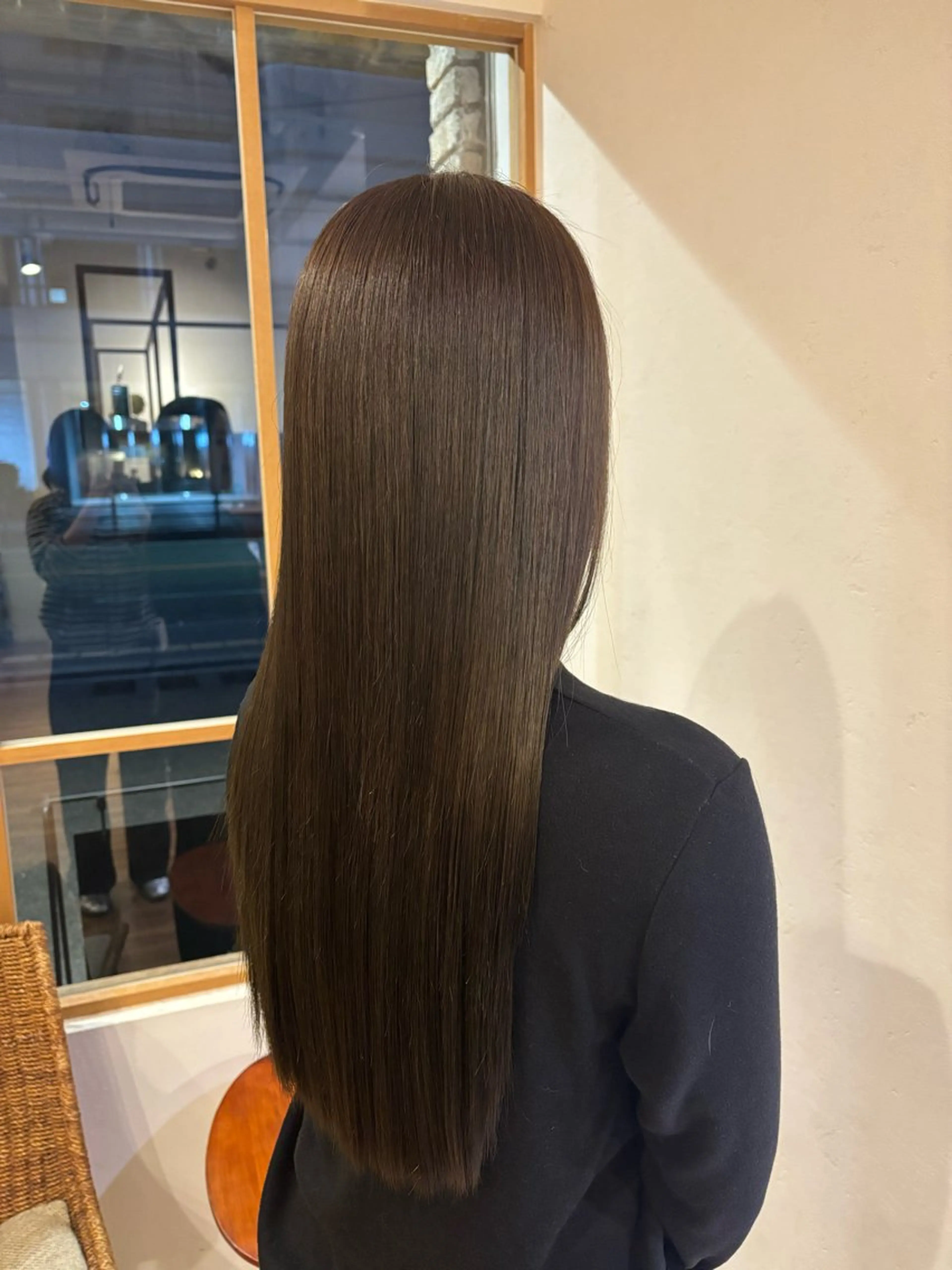 カラー オリーブカラー 永山 日菜のヘアスタイル